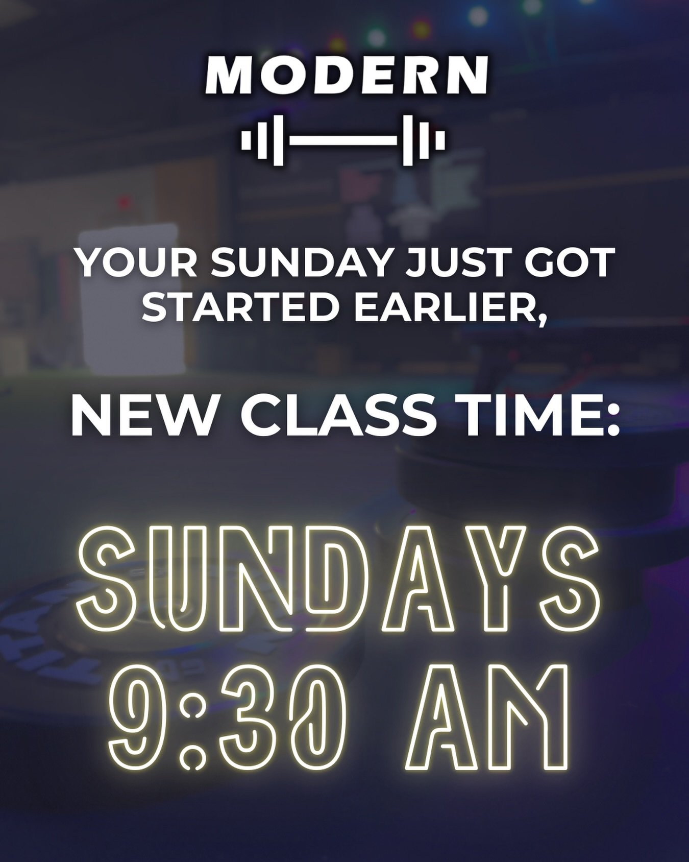 Sunday Funday just got another spot on the schedule! You can now join us at 9:30am or 11:00am on Sundays 💪

Go Hybrid with us⚡️

📲 Try us free for a week by downloading our app today!