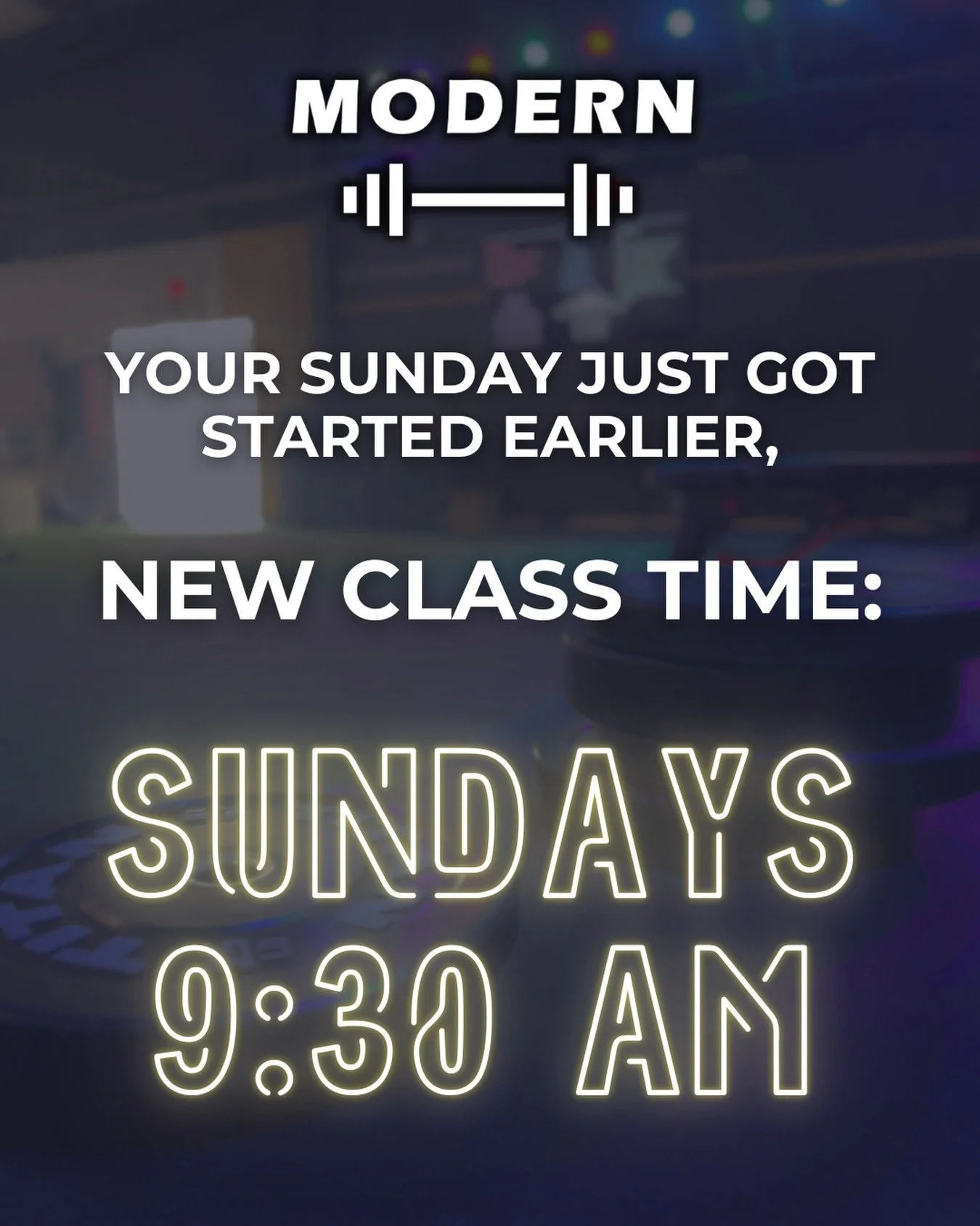 Sunday Funday just got another spot on the schedule! You can now join us at 9:30am or 11:00am on Sundays 💪

Go Hybrid with us⚡️

📲 Try us free for a week by downloading our app today!
