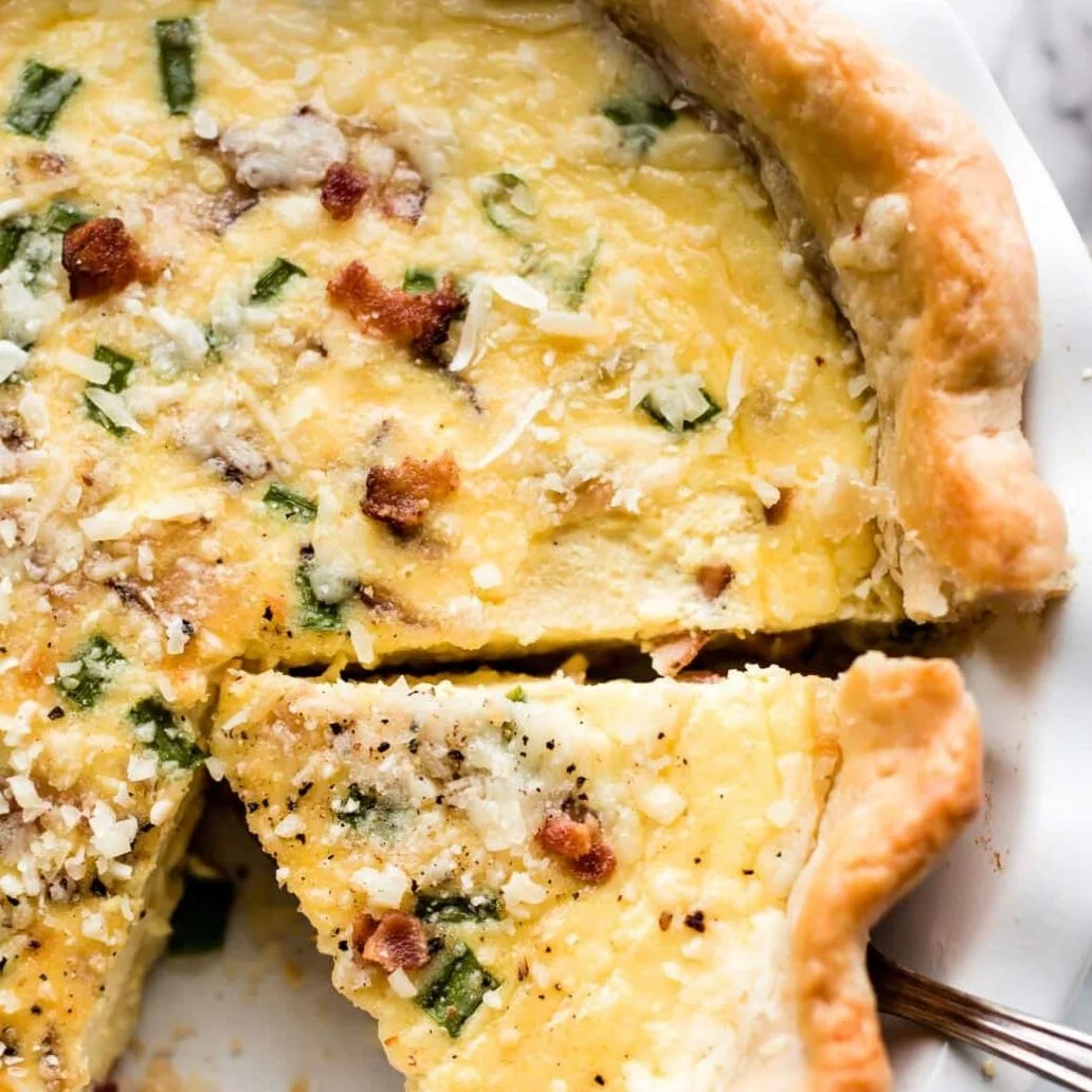 Italian Ham & Gruyere Quiche (May 9)