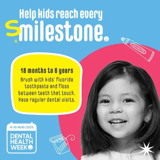 🦷 Dental Health Week Victoria 2025: Helping Kids
Reach Every S‑Milestone