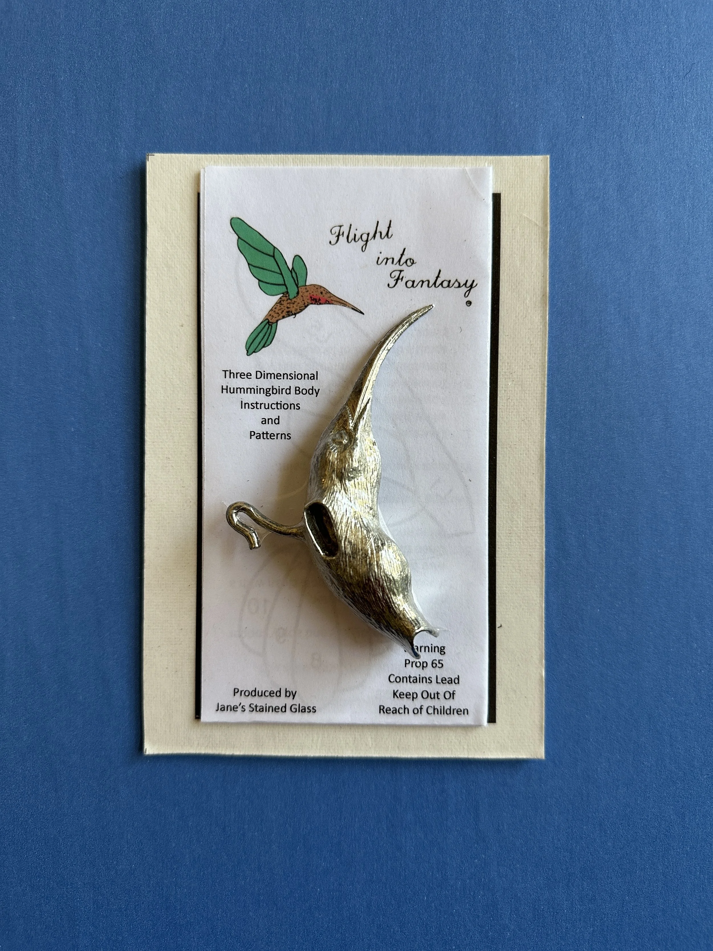 Three Dimensional Hummingbird Body
