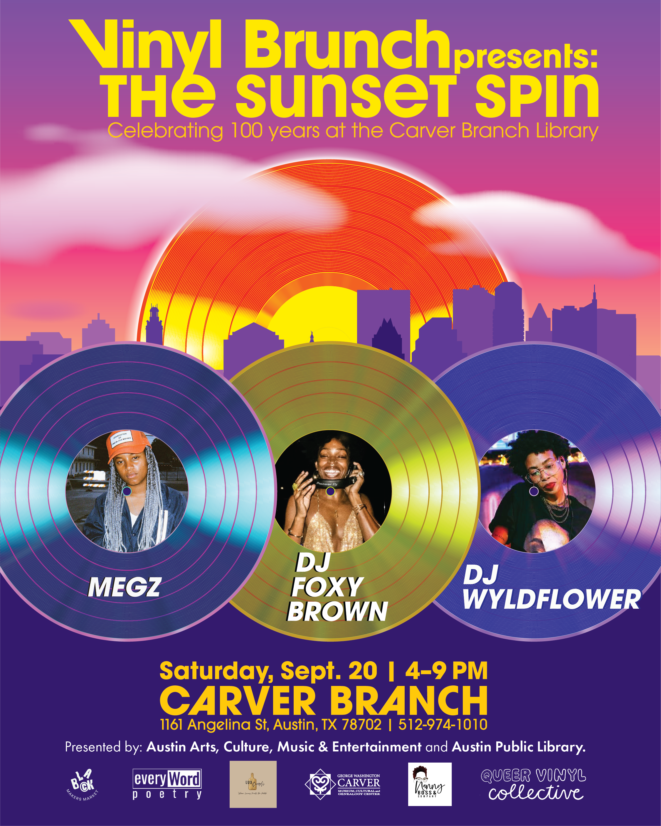 Black Makers Market x City of Austin Vinyl Brunch