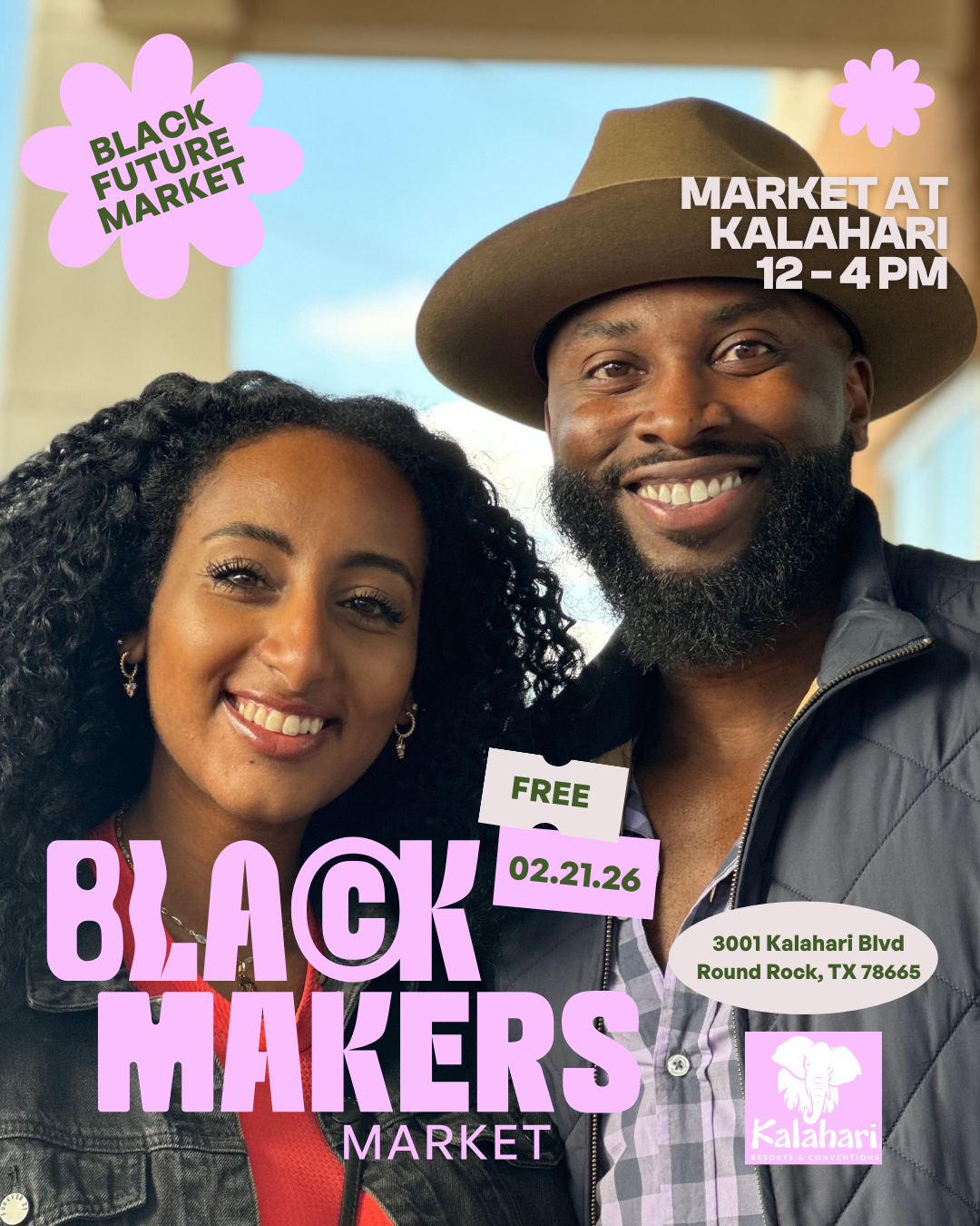 Black Future Market at Kalahari Resorts