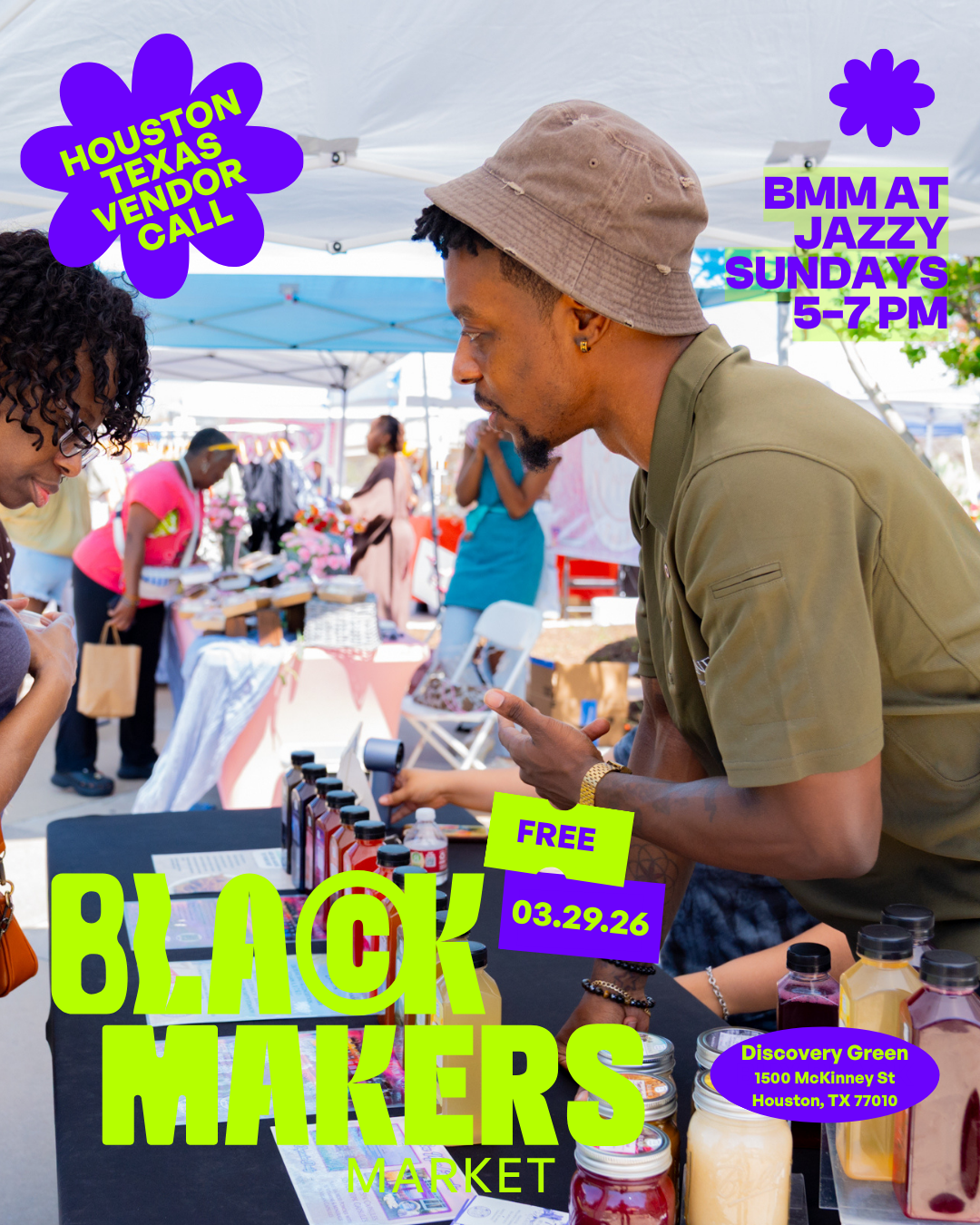 March 29 - BMM Pop-up at Jazzy Sundays