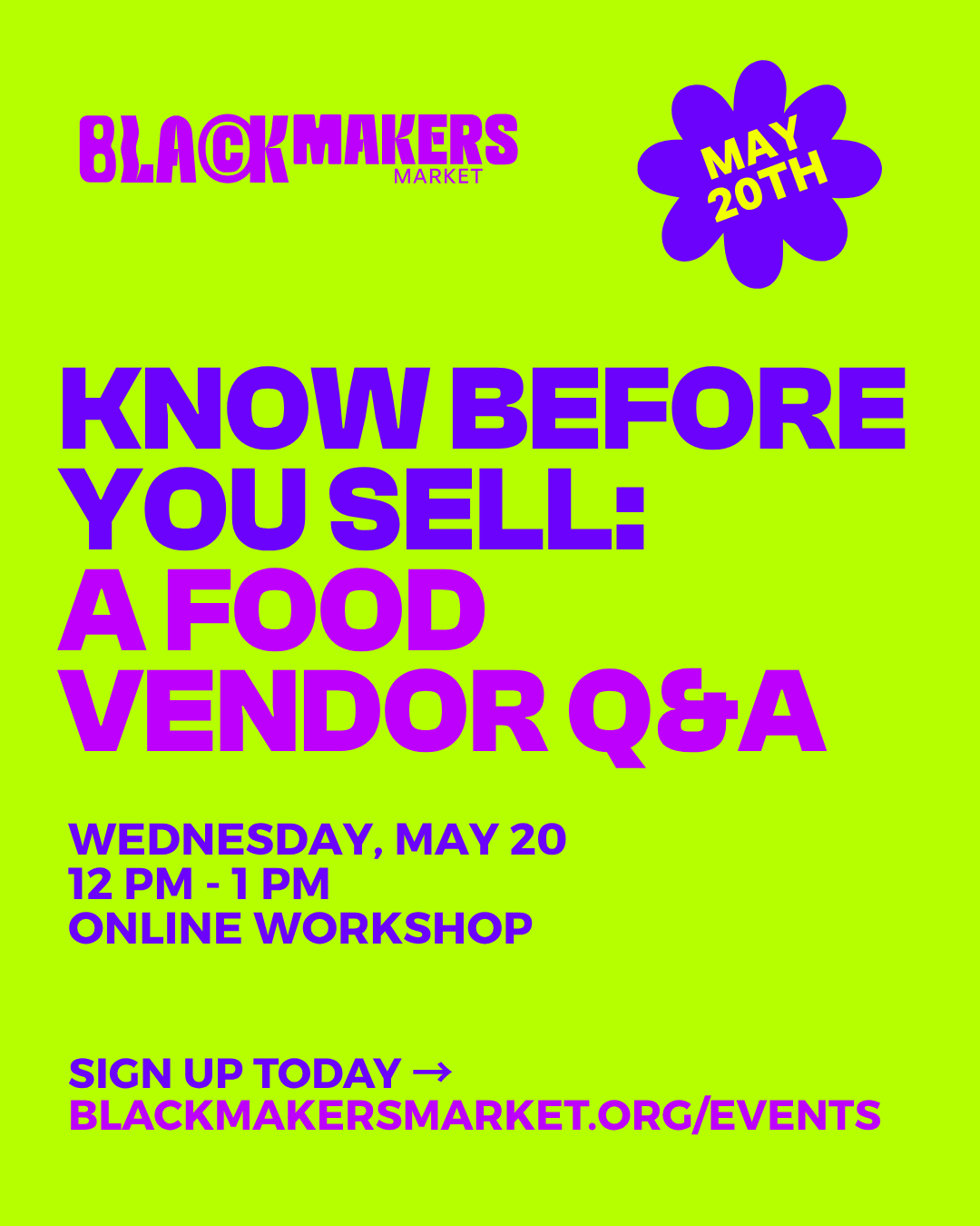 May 28 - Food Vendor Q&amp;A (Travis &amp; Williamson County)