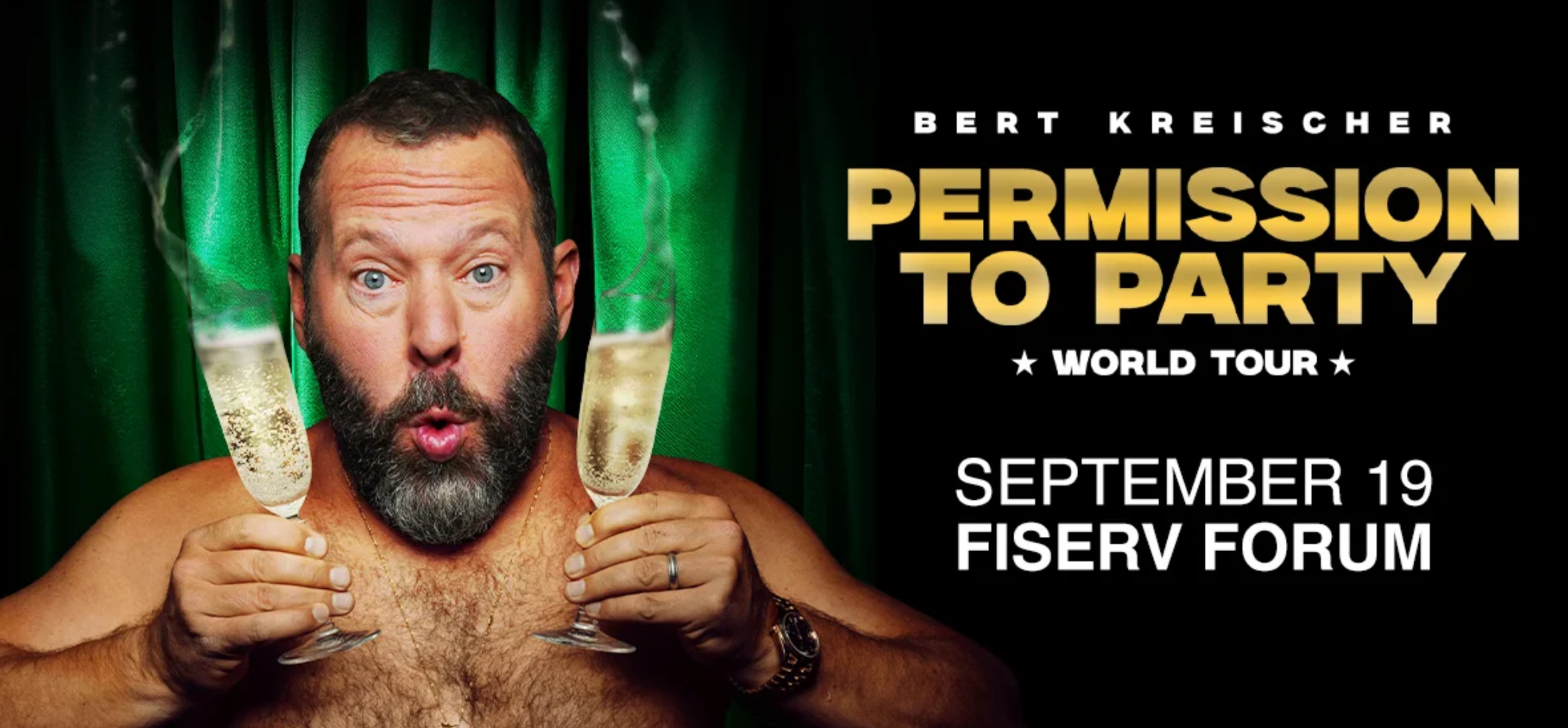 Bert Kreischer Permission to Party World Tour
