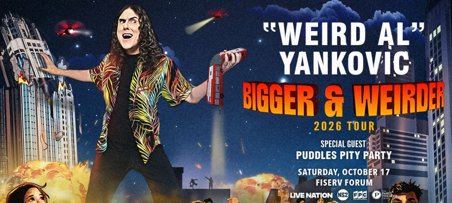 “WEIRD AL” YANKOVICBIGGER &amp; WEIRDER 2026 TOUR