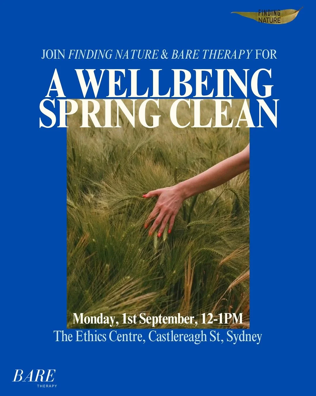 If you&rsquo;re based in Sydney and struggle with progress in the work you do due to outside forces (climate, leaders, budgets), then this event is for you. 🌱

&mdash;

Monday, September 1. 

A new week.
A new month.
A new season.

The fresh start e