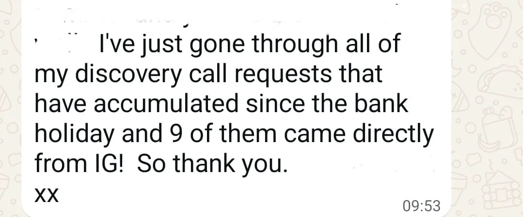 screenshot feedback about Found & Followed