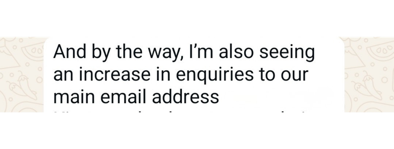 screenshot feedback about Found & Followed