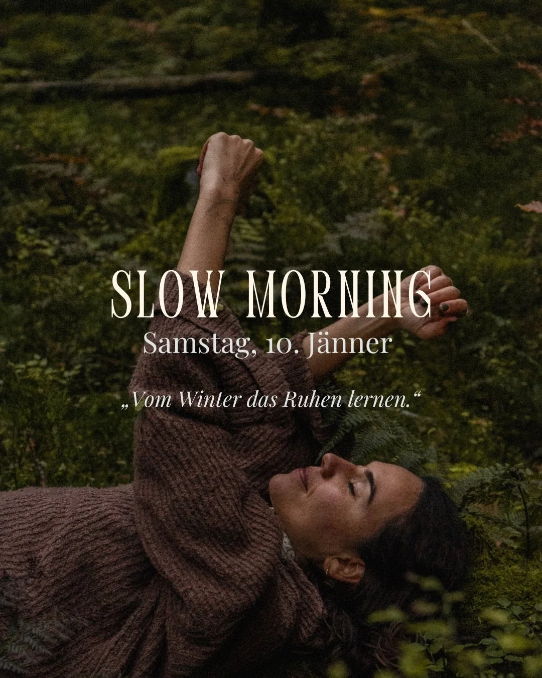 Slow Morning &middot; Embodied Yin &middot;  Kakao

Ein sanfter Start ins neue Jahr.

Bevor der Alltag wieder Fahrt aufnimmt, lade ich dich ein, zur Ruhe zu kommen, nachzusp&uuml;ren und dich neu auszurichten.

Vertraute Yin-Haltungen und somatische 