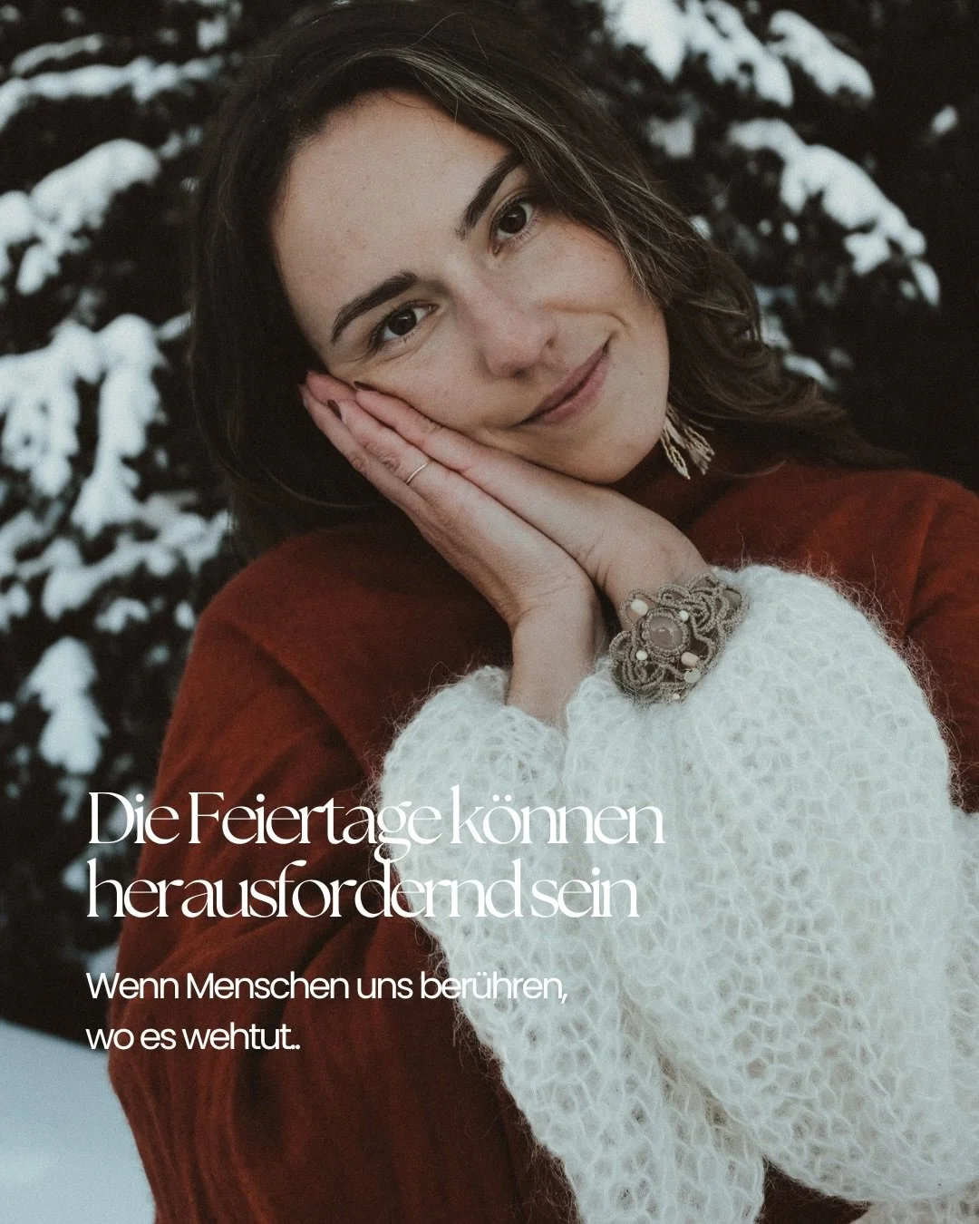 Weihnachten, die Feiertage&hellip; jahrelang habe ich mich davor gef&uuml;rchtet. Zweimal habe ich Weihnachten in meinem Zimmer verbracht. Es war mir meist zu viel, es war mir unangenehm &ndash; und ja, das kann auch heute noch passieren!

Wenn es di