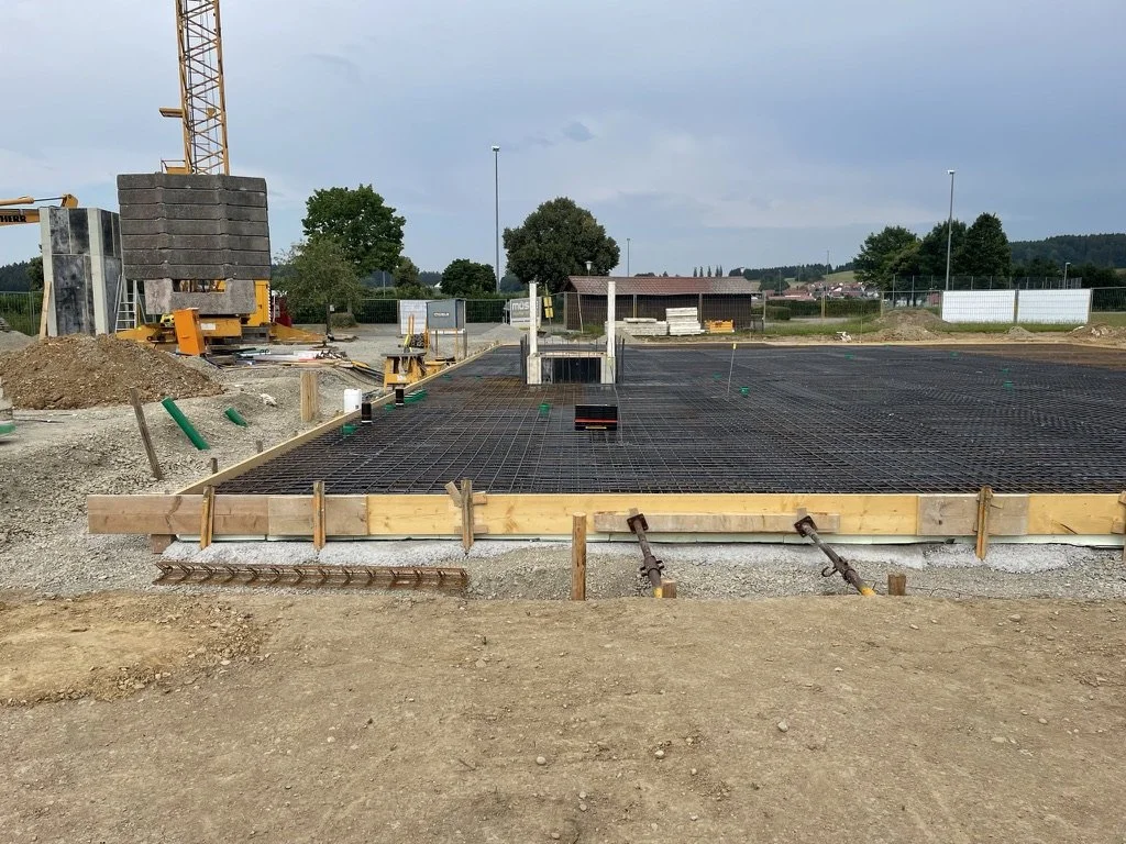 Baufortschritt Neubau Kindergarten Tannhöfe - 02