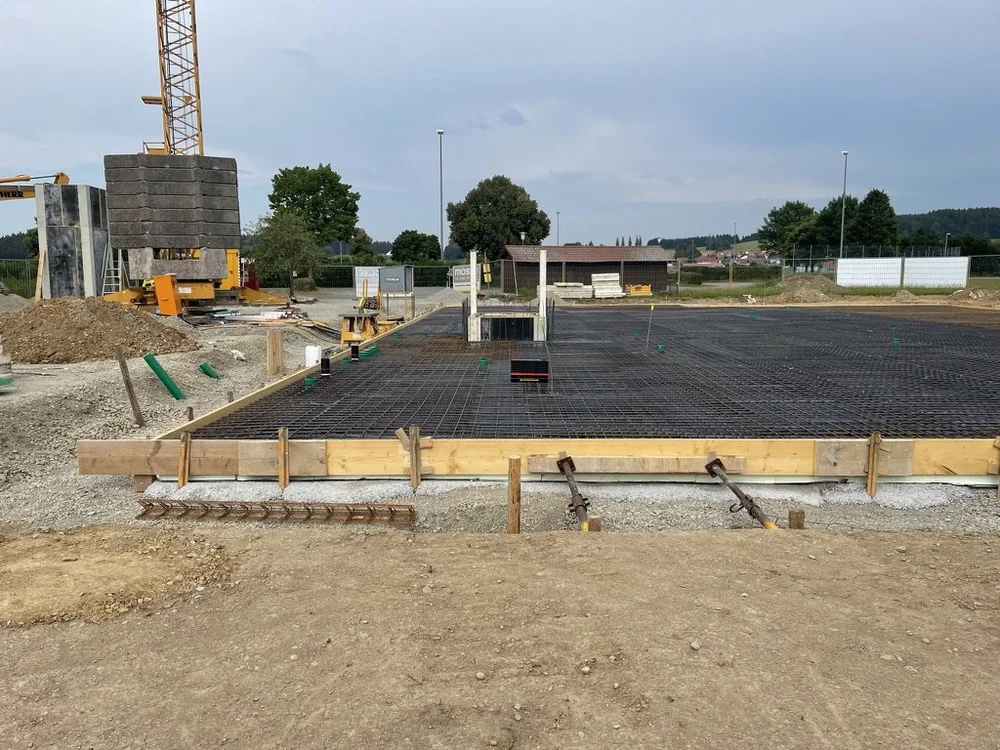 Baufortschritt Neubau Kindergarten Tannhöfe - 02