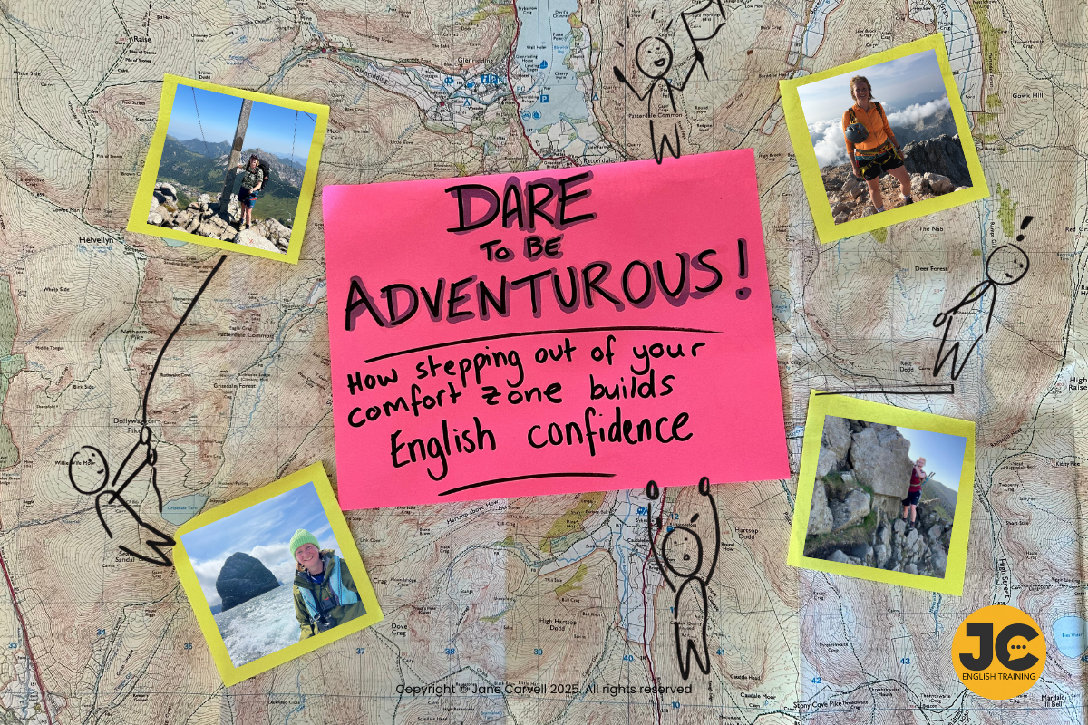 Dare to Be Adventurous: How Stepping Out of Your Comfort Zone Builds English Confidence