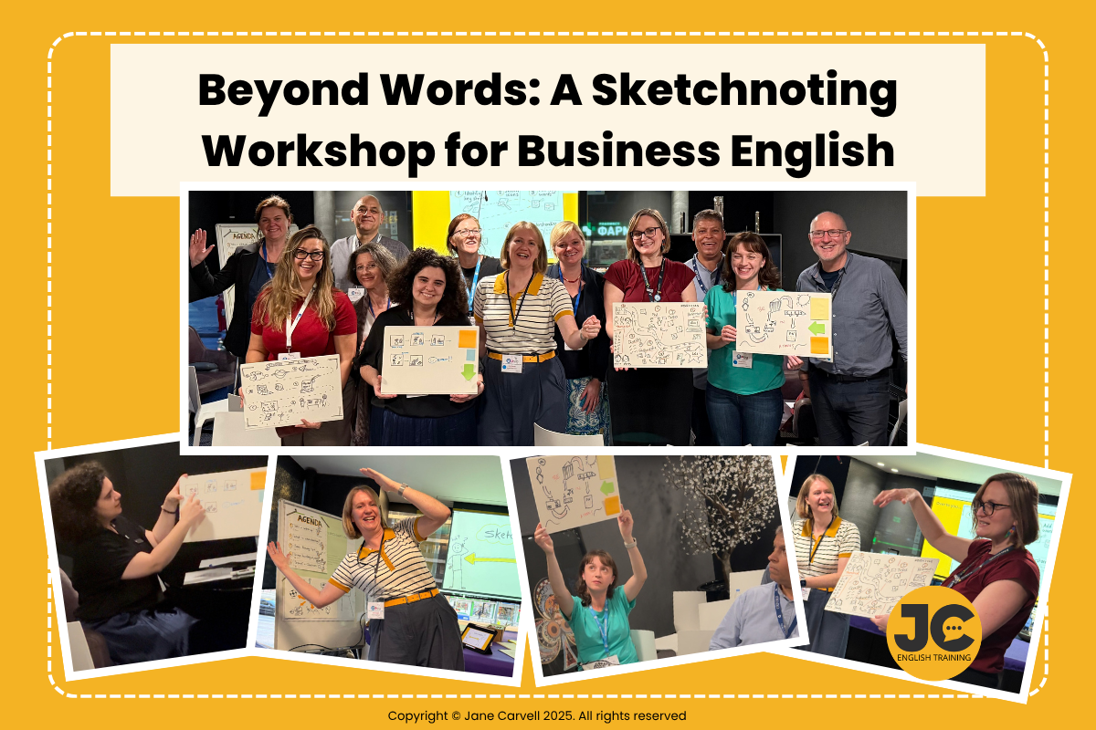 Beyond Words: A Sketchnoting Workshop for Business English