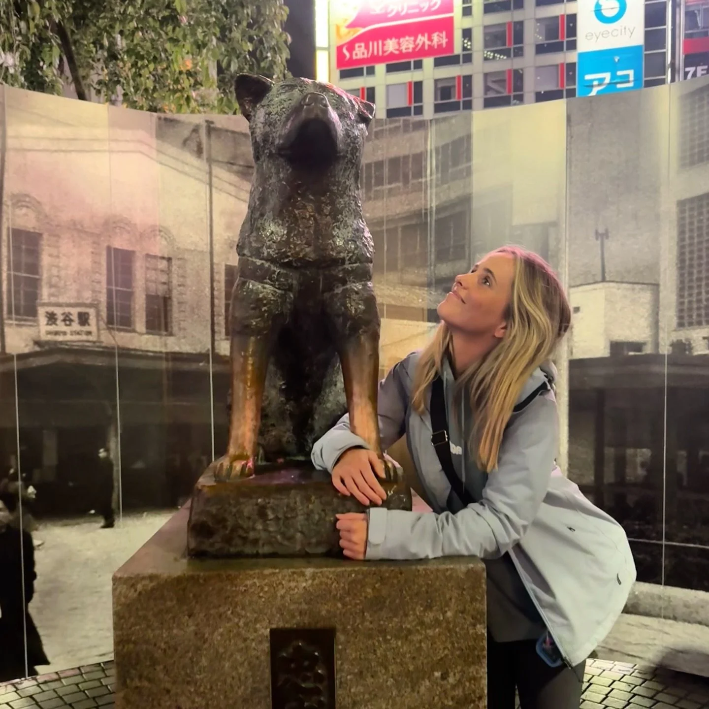 Hachiko, the Akita who continued to visit the station for 9 years where he last saw his owner, who had sadly passed away at work. A beautiful reminder of a dogs loyalty ❤️🇯🇵