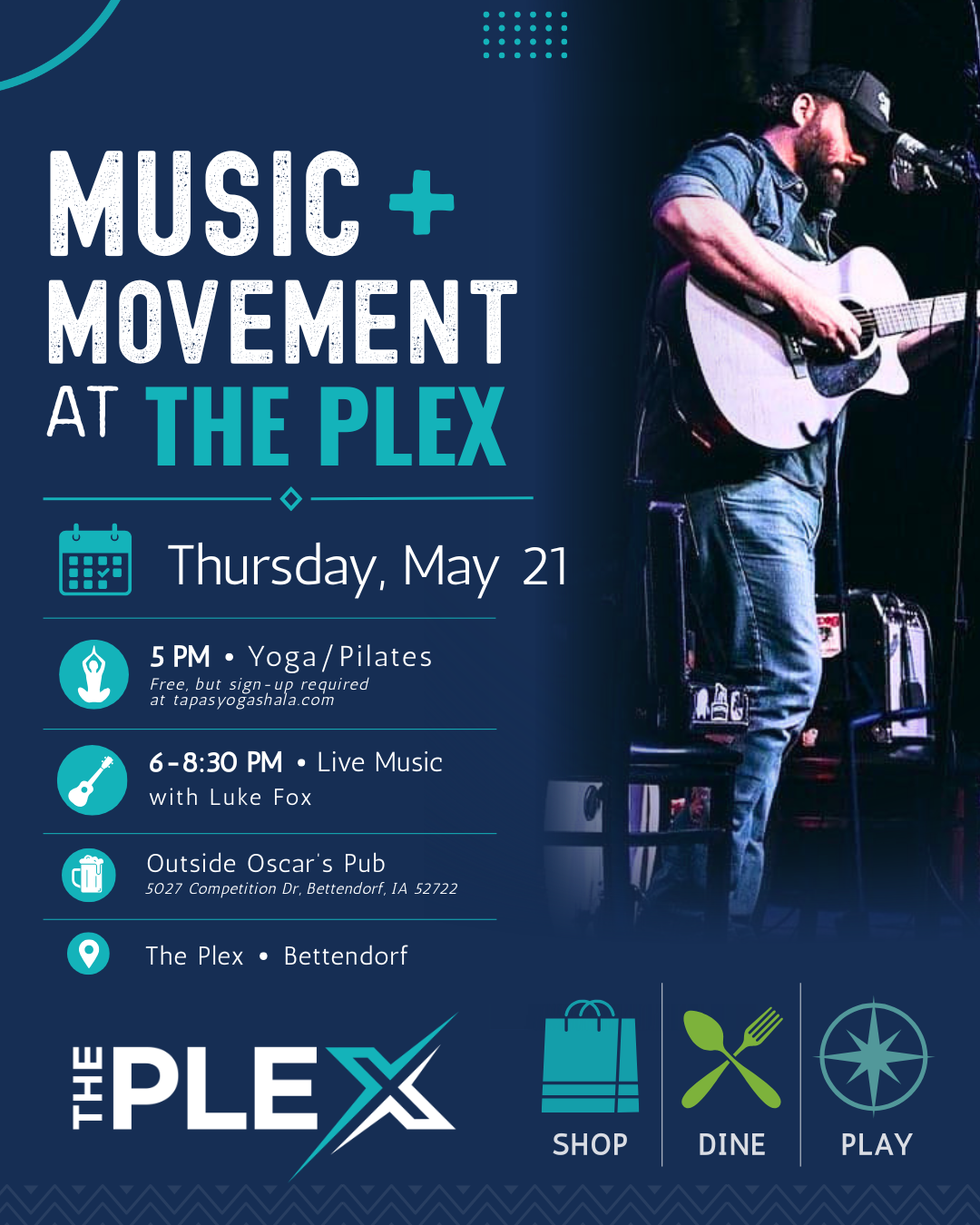 Live Music at The Plex - Featuring Luke Fox