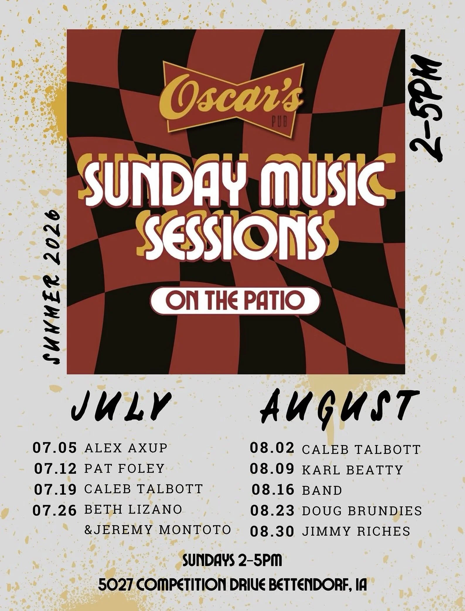 Sunday Music Sessions on The Patio - Karl Beatty