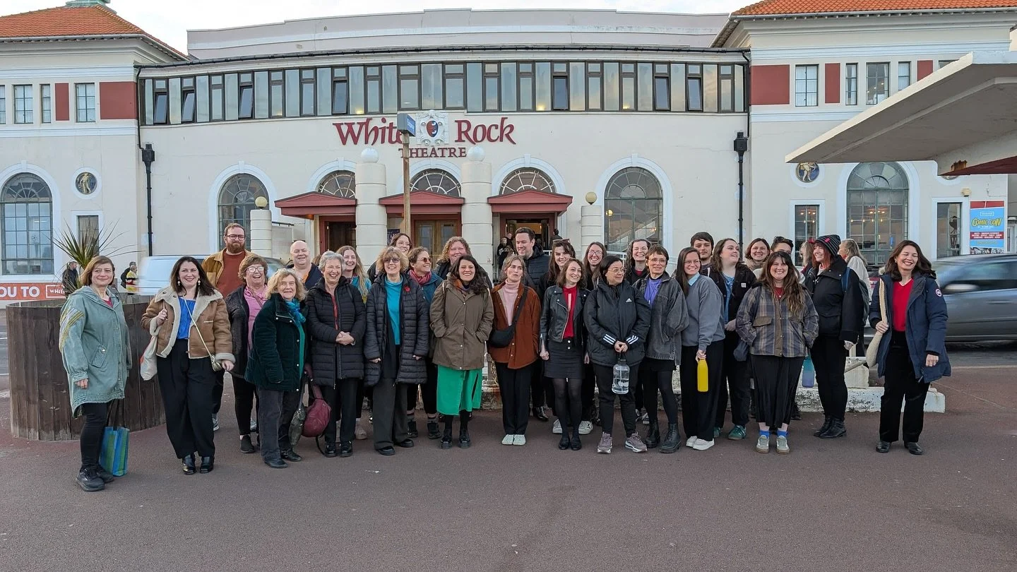 Throwback to a lovely trip out to perform at The White Rock Theatre in Hastings recently 🥰
