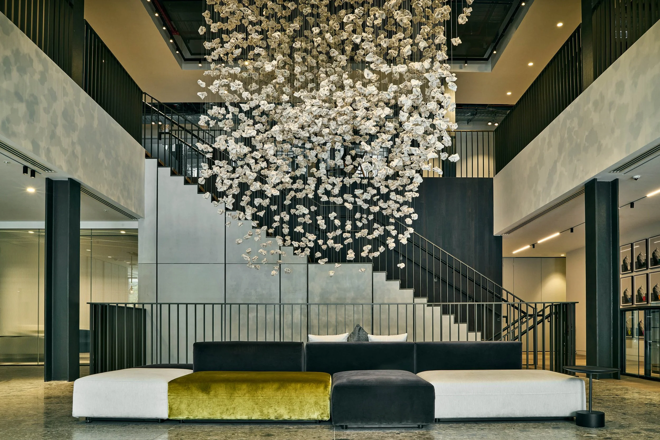 'Murmuration' CBRE headquarters London