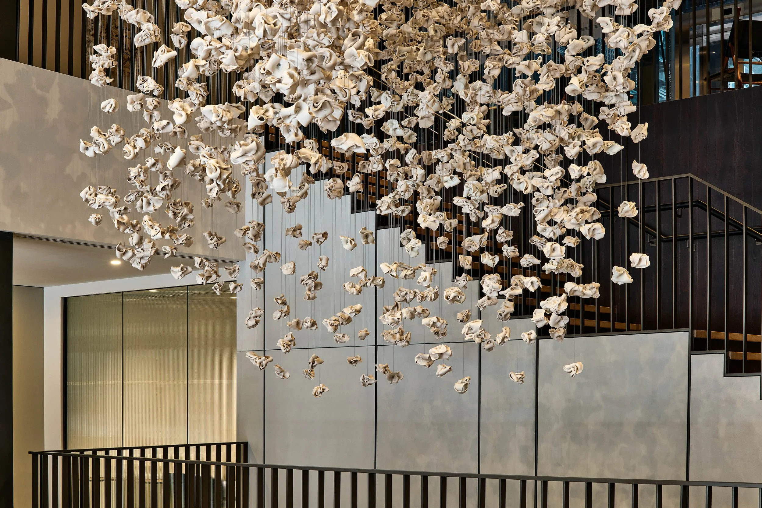 'Murmuration' CBRE headquarters London