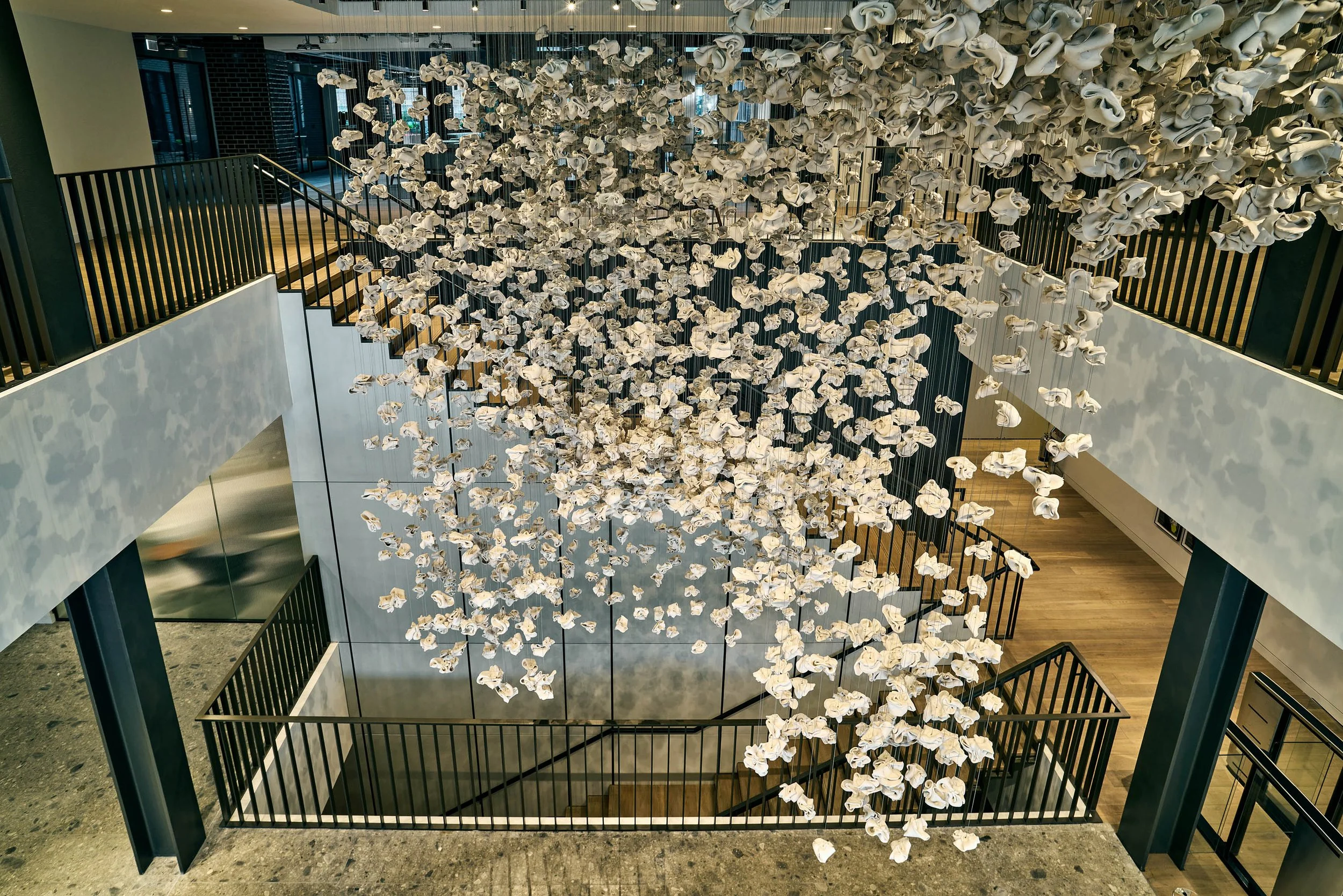 'Murmuration' CBRE headquarters London