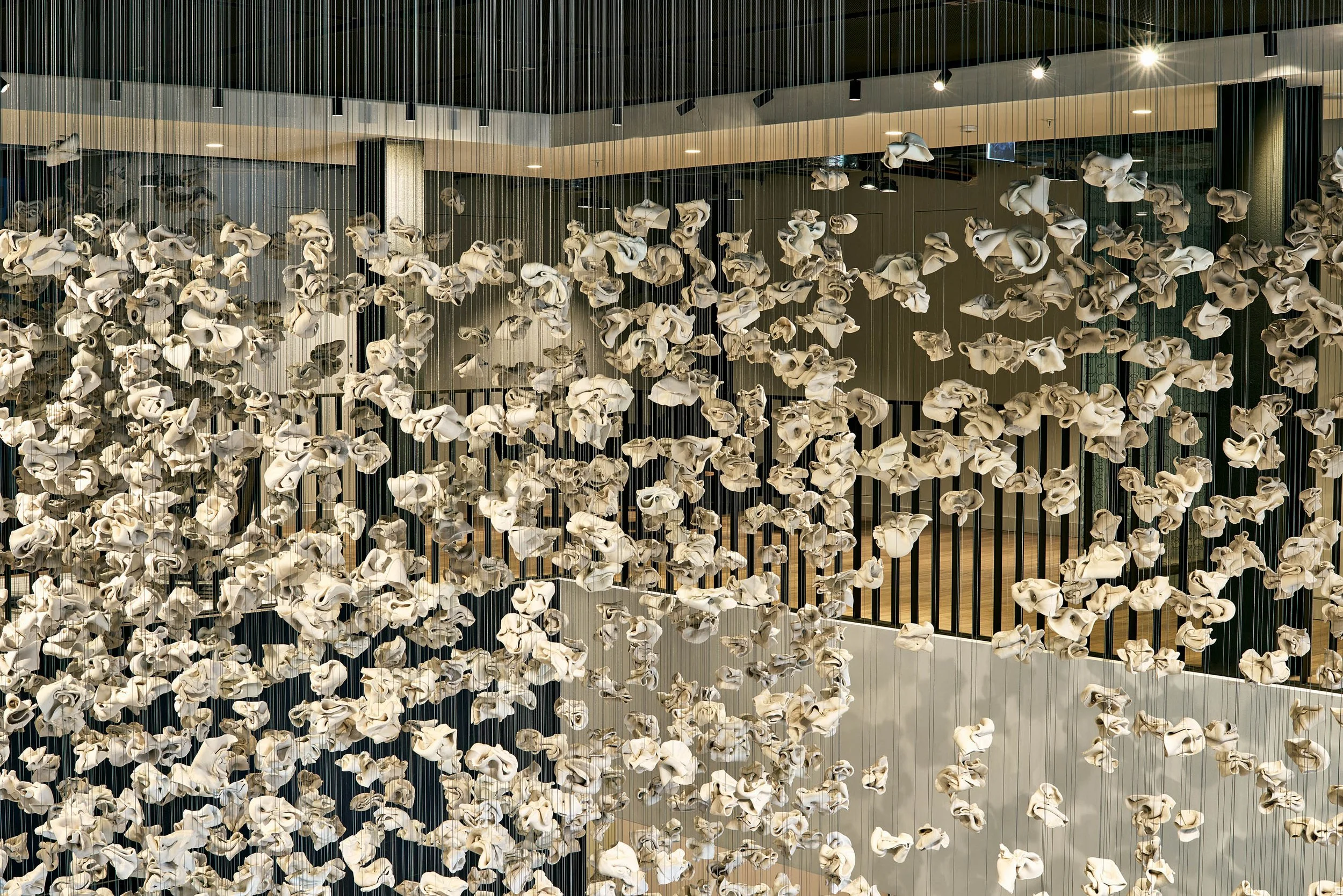 'Murmuration' CBRE headquarters London