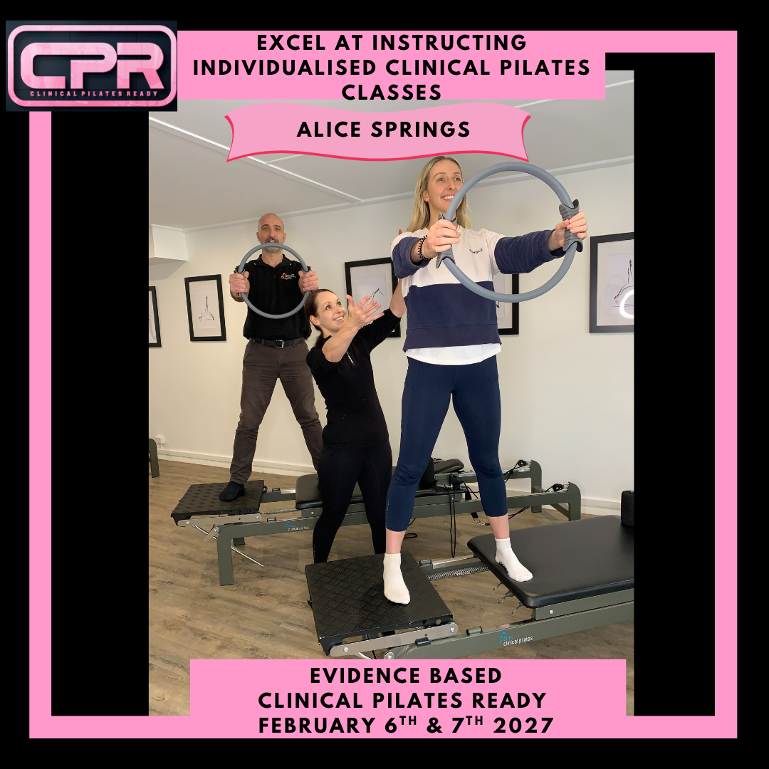Clinical Pilates Ready 2 Day Intensive Course Alice Springs