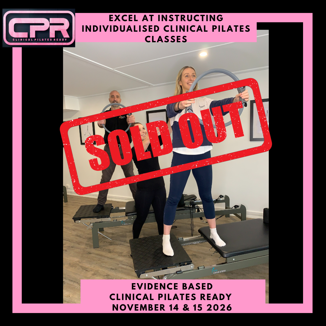 Clinical Pilates Ready 2 Day Intensive Course November 2026