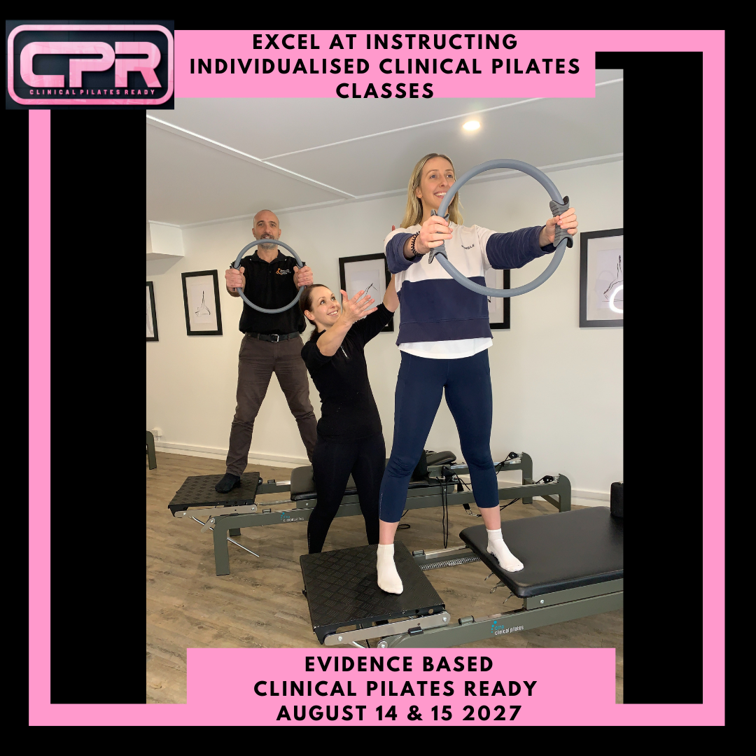 Clinical Pilates Ready 2 Day Intensive Course August 2027