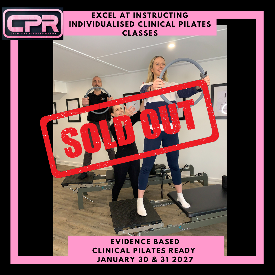 Clinical Pilates Ready 2 Day Intensive Course January 2027