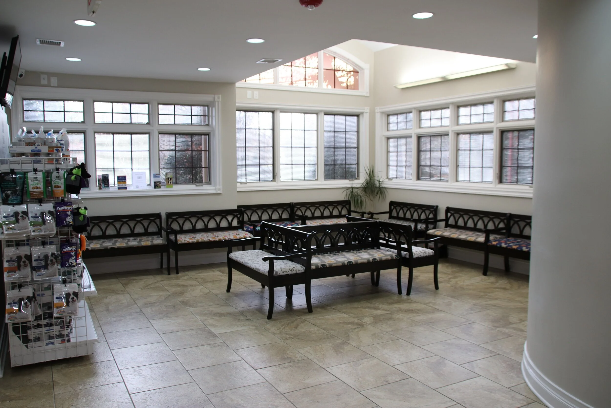 front lobby seating area