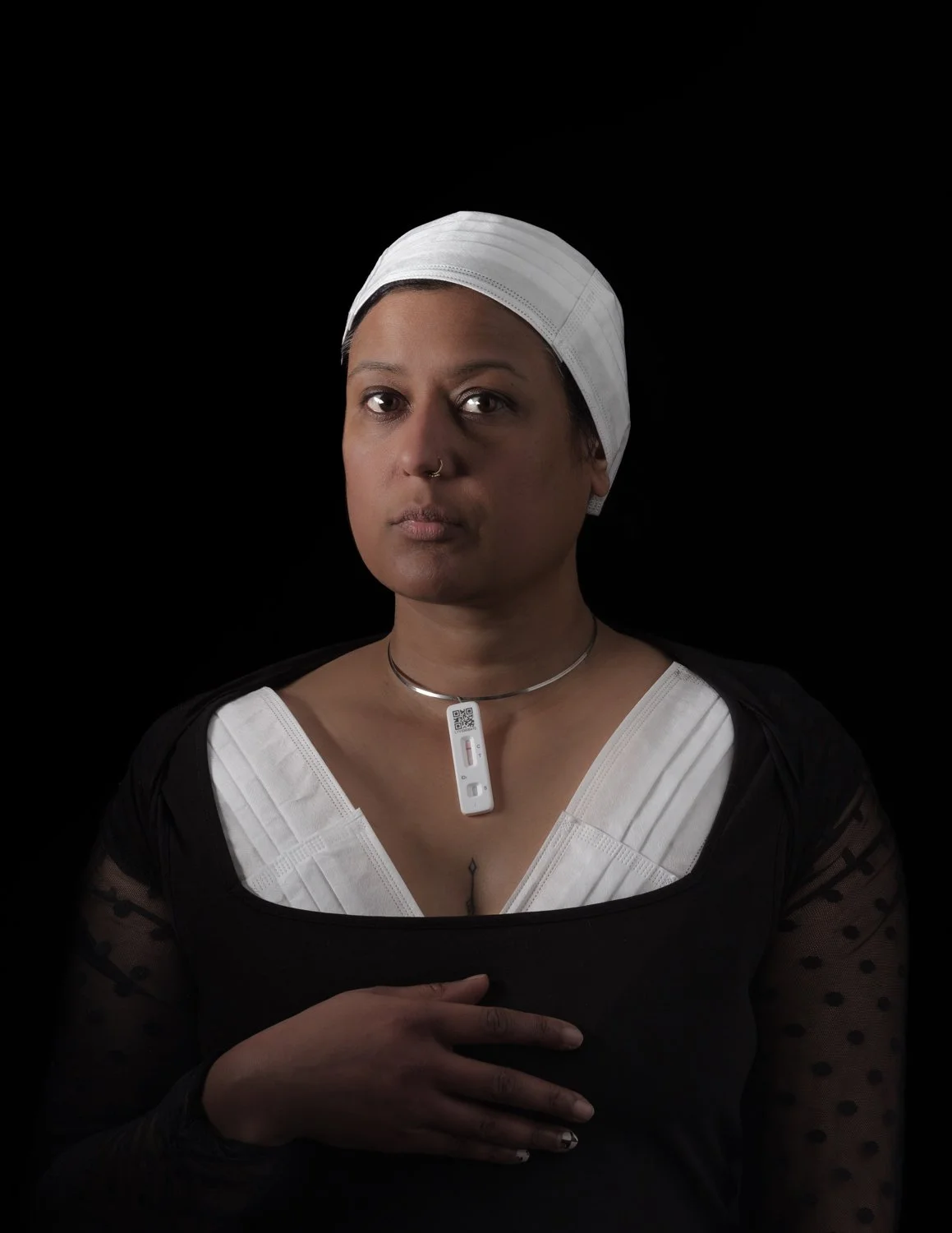 zoja_kalinovskis_renaissance_of_waste_art_covid_mixed_race_woman.jpg