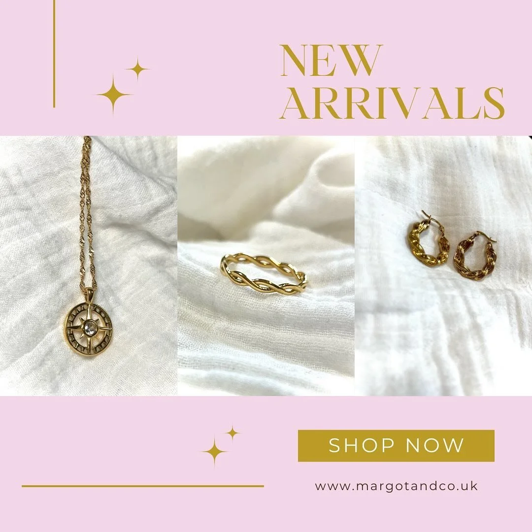 NEW ARRIVALS to the Margot &amp; Co website! ✨💖 

https://margotandco.uk