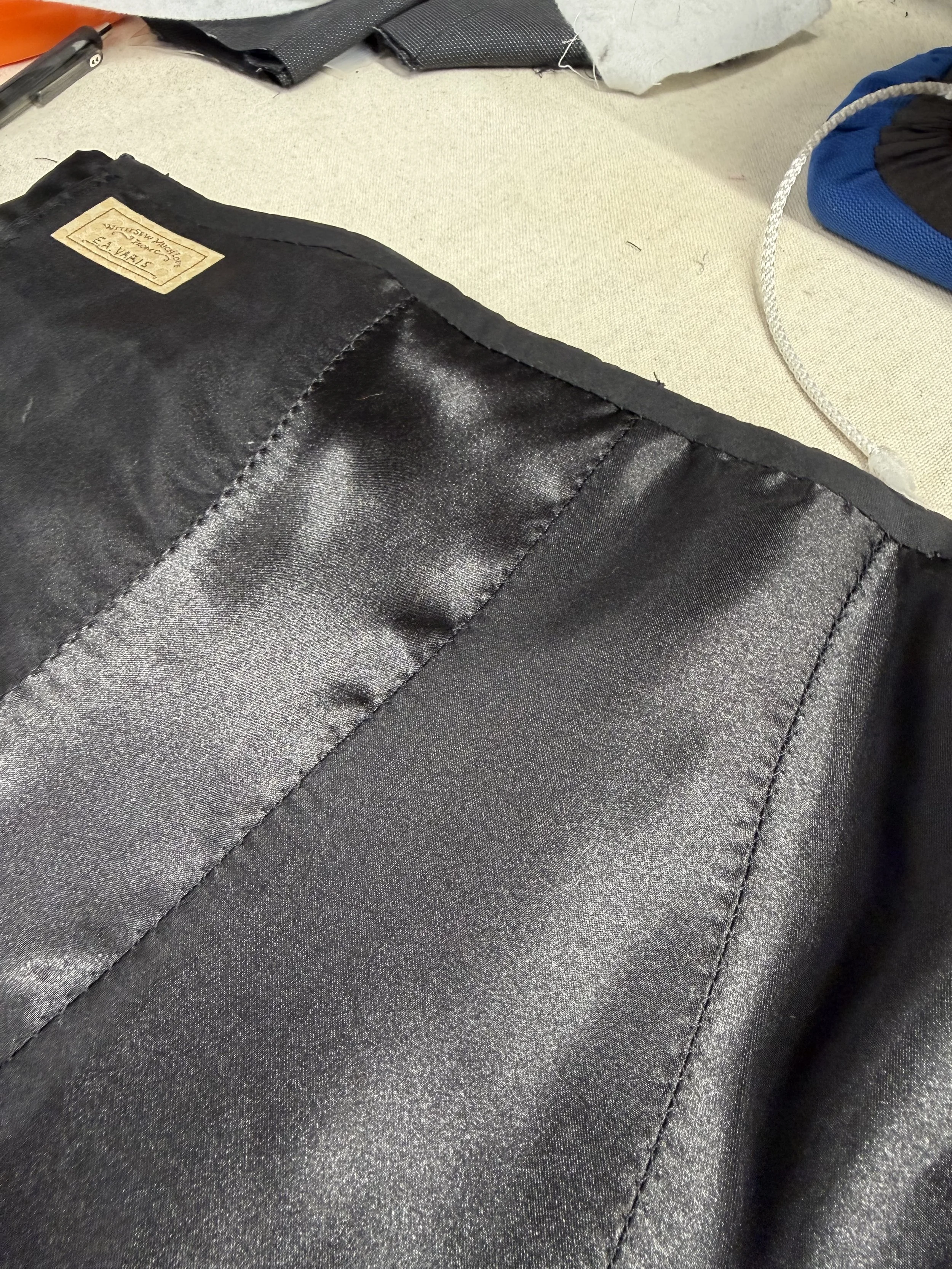 Corset lined with boning and back lacing 