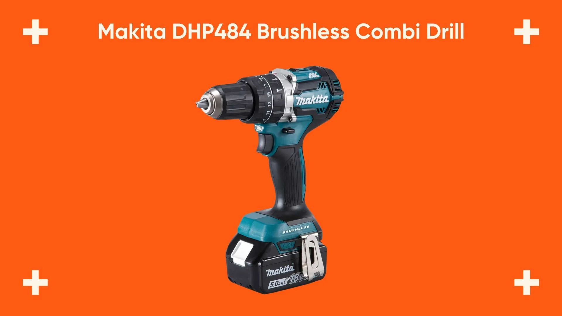 Makita DHP484 LXT Brushless Combi Drill