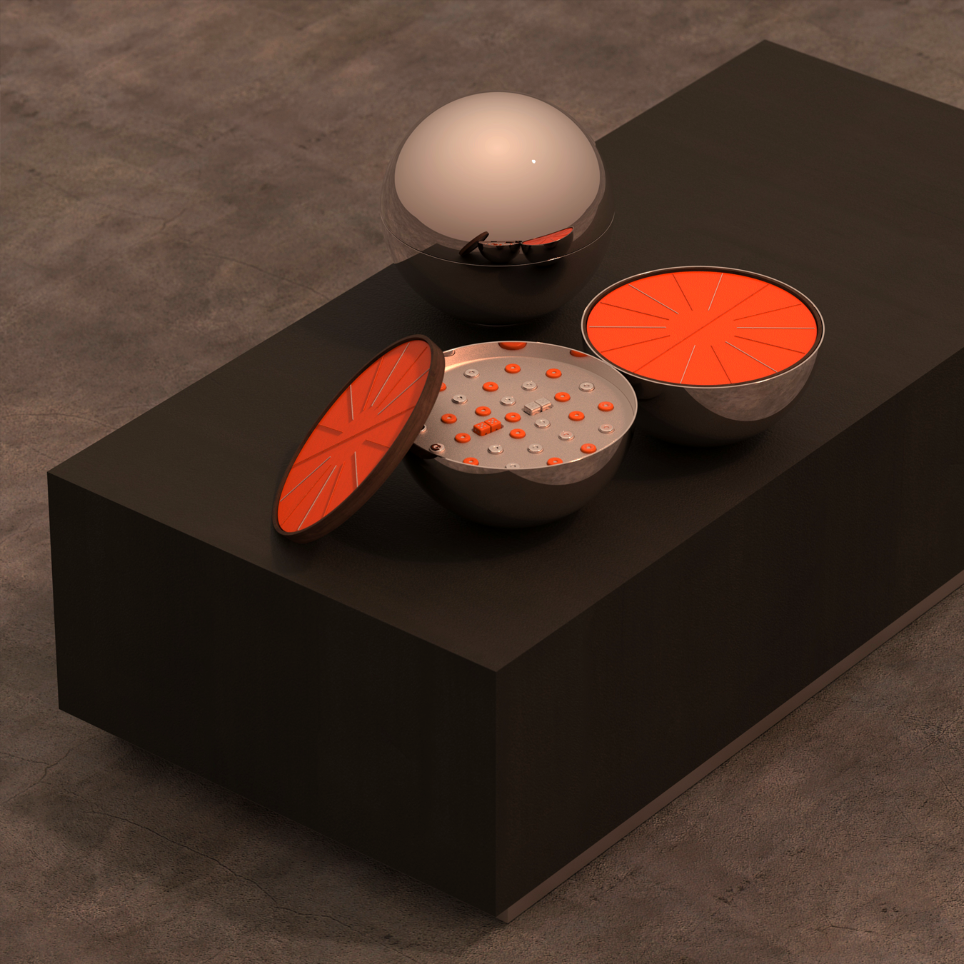 Orange Backgammon