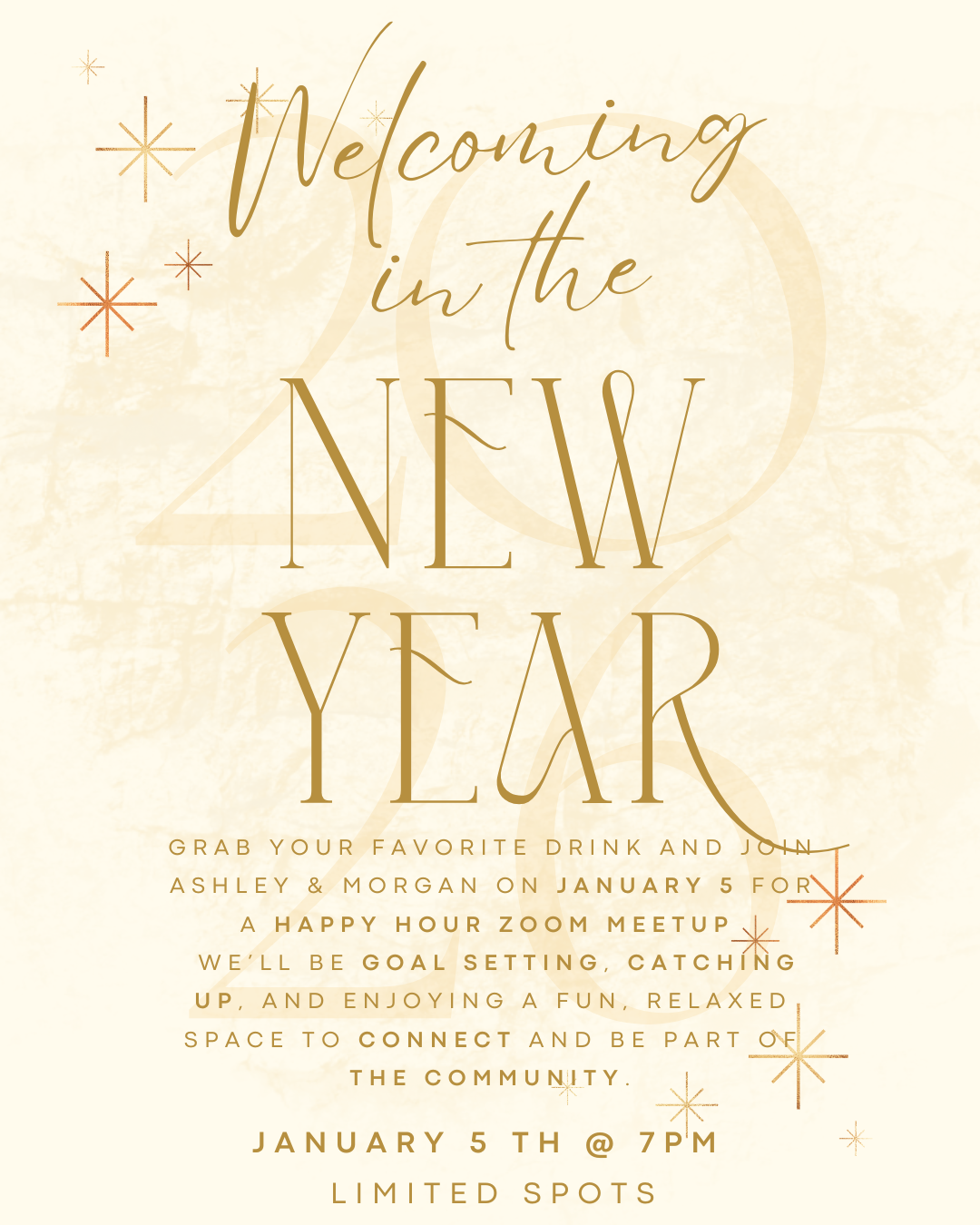 January 5th Virtual Happy Hour