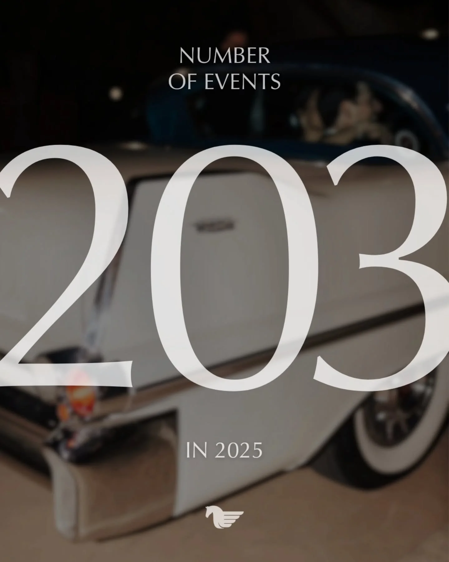 Thank you DFW! We got to serve you over TWO HUNDRED times in 2025 - a fact we can't believe and are so grateful for.

Some other accomplishments for us: Pegasus Collection is 3x larger than it was in 2024. We also had the privilege of adding two new 