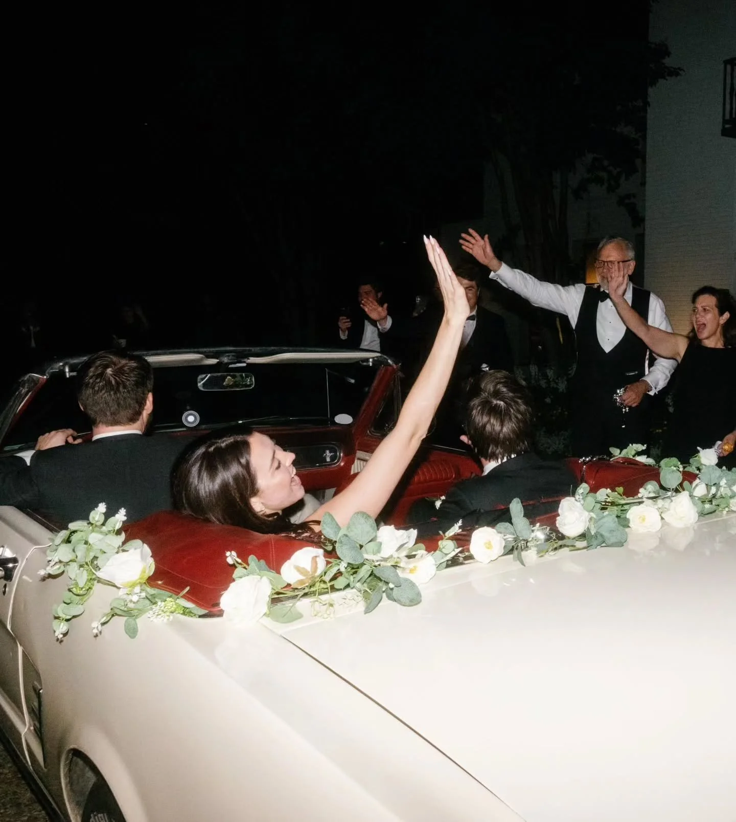 Congrats Callie &amp; Lance! 

Vehicle: 1966 Ford Mustang convertible

Photos: @xodottiemorris 

#pegasuscollection