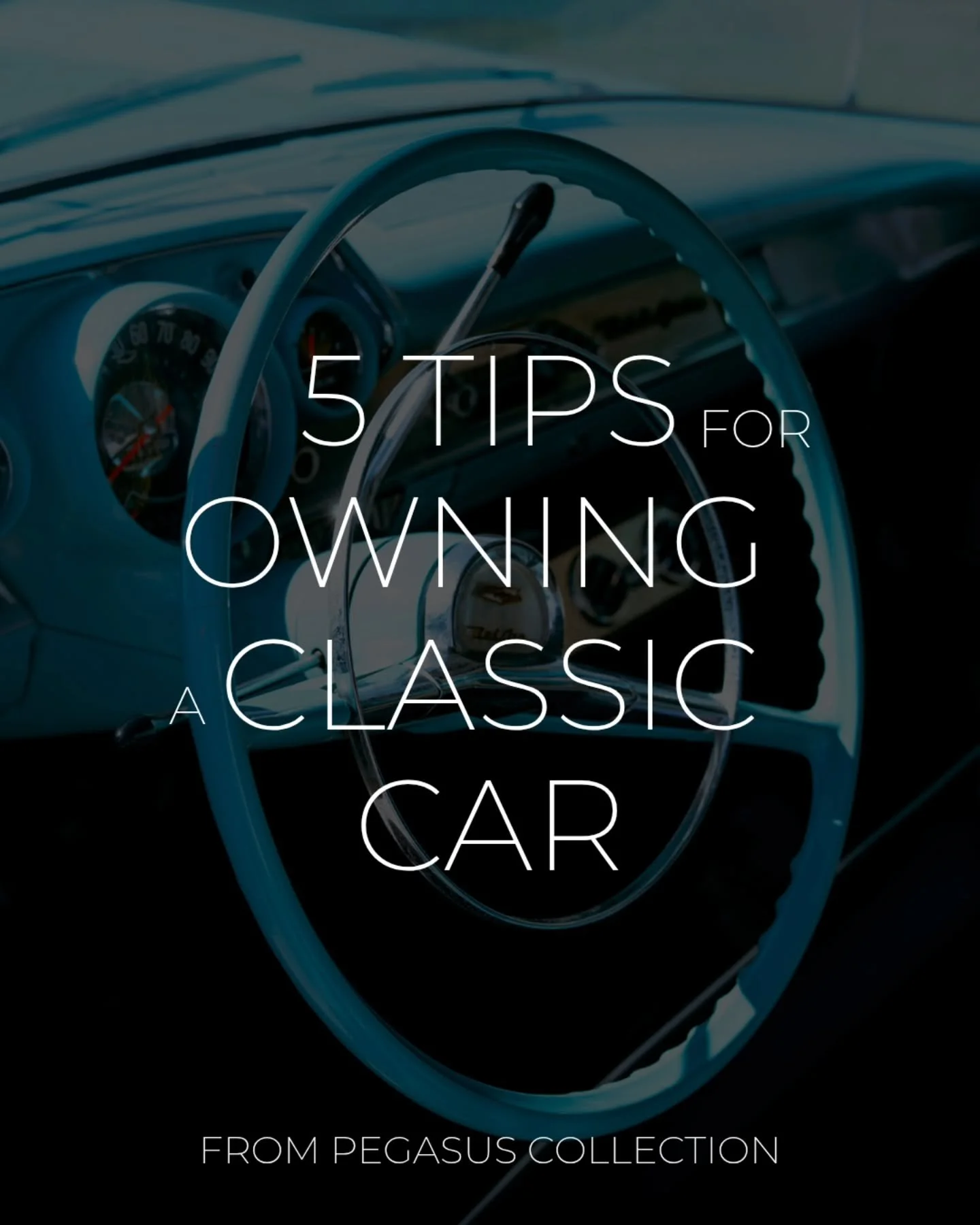 Are you new to classic car ownership, or thinking of buying? They have a way of teaching you lessons the hard way!

Here are our five top tips to keep you on the road and sane - from fellow enthusiasts with the hard-earned wisdom and headaches of yea