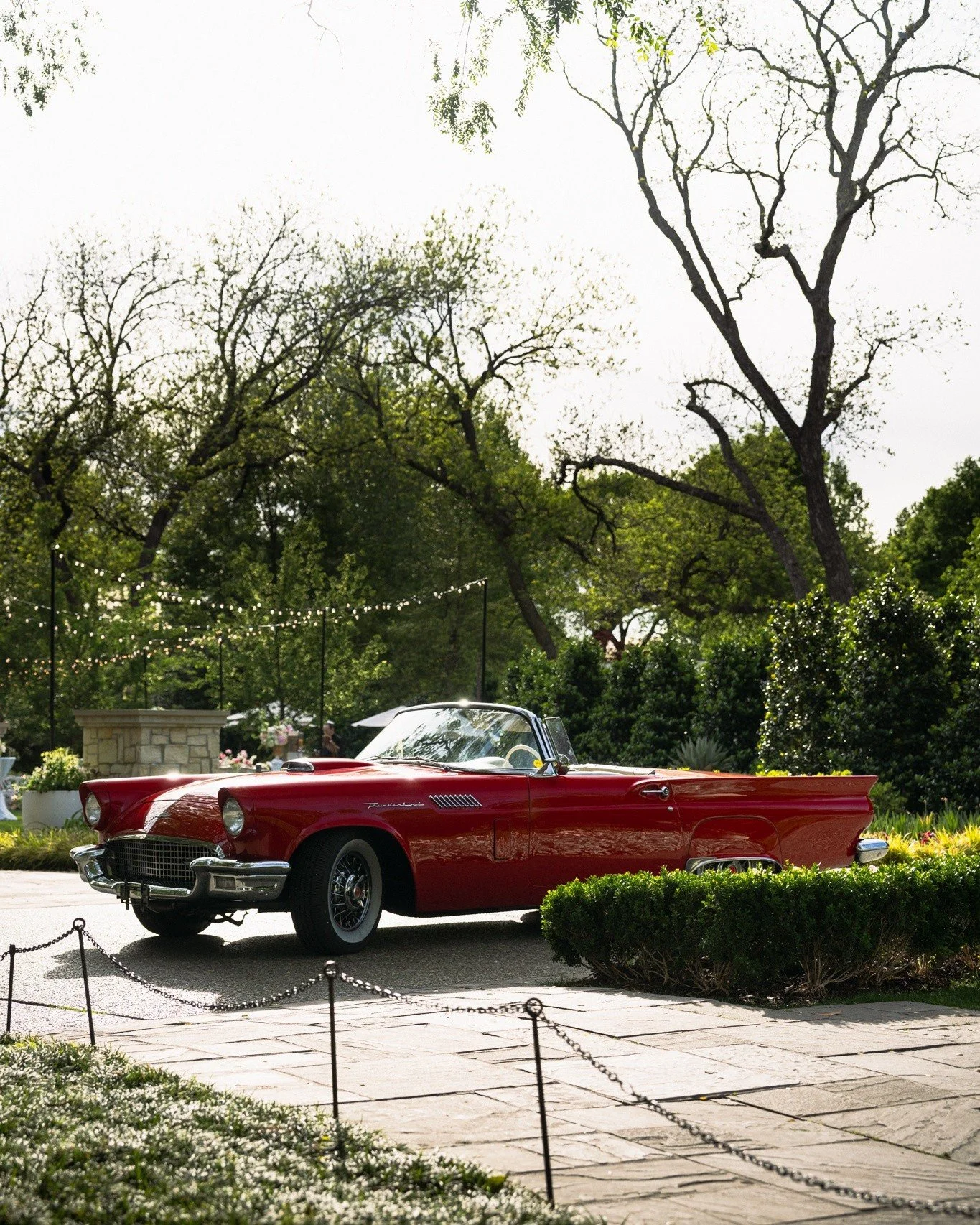 📍Camp House, the Dallas Arboretum

A high spring day fit for the gorgeous 1957 Ford Thunderbird. Book it for yourself at the link in our bio!
Photos by @jandroby.media 

#pegasuscollection