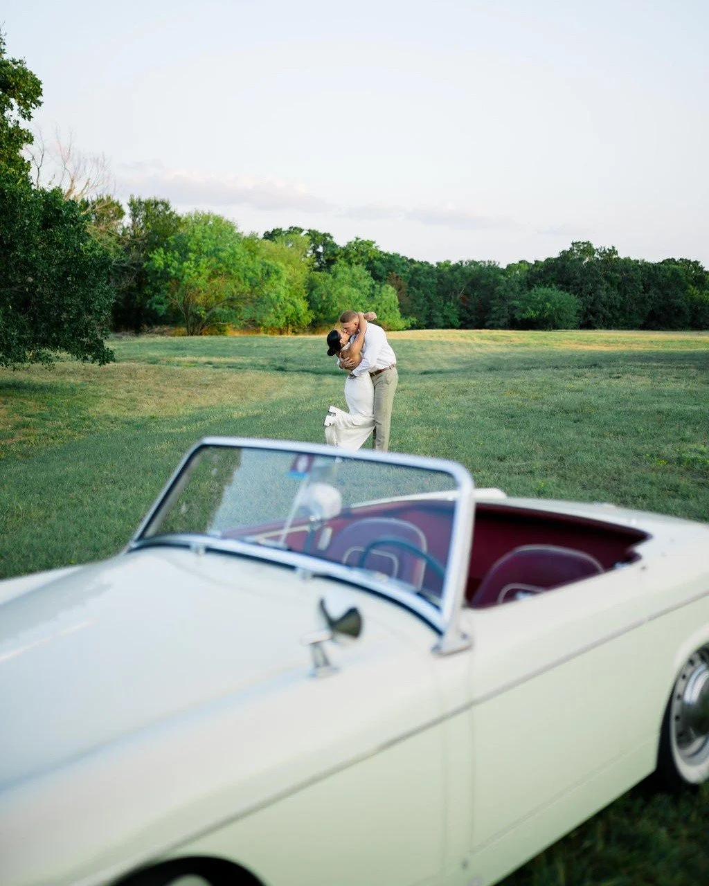 Swooped in to provide the perfect prop for Natasha &amp; Todd's engagement photos by @bythejaramillos They perfectly captured our cute MG for this special day! Book it for yourself at the link in our bio.

#pegasuscollection