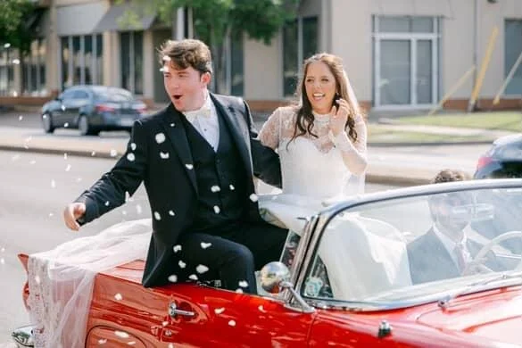 Classic 1957 Ford Thunderbird vintage car, stylish event rental transportation