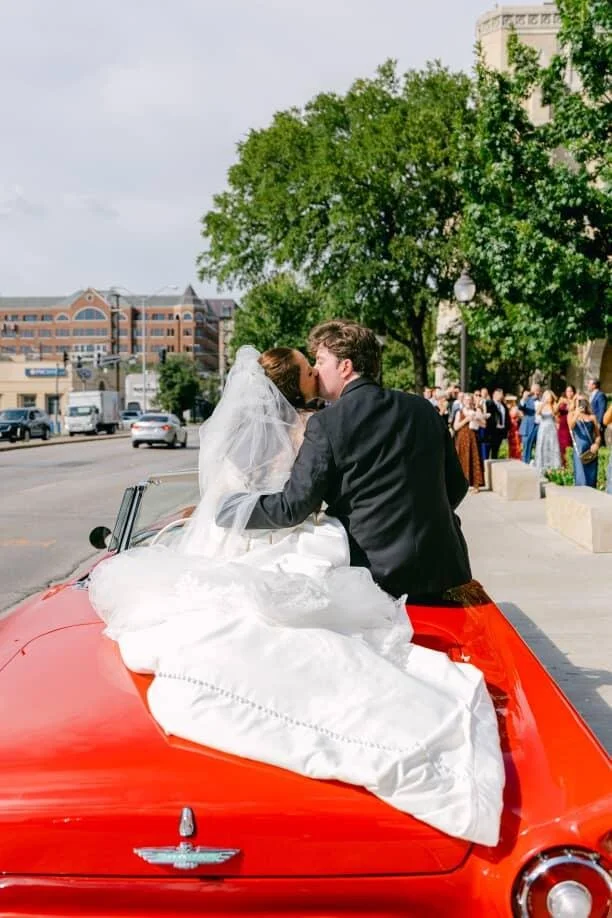 Classic 1957 Ford Thunderbird vintage car, stylish event rental transportation