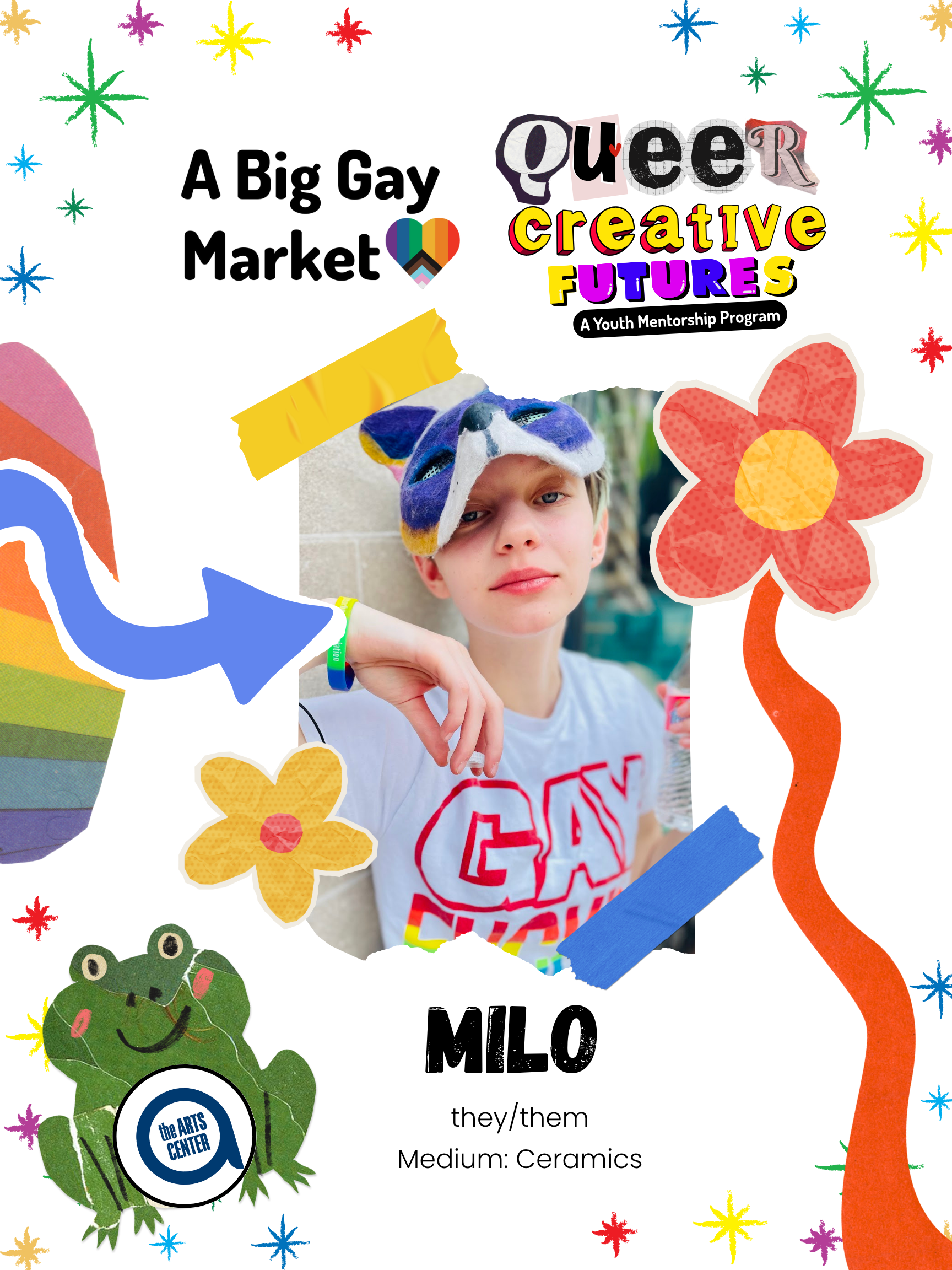 Milo / They/ Medium: Ceramics