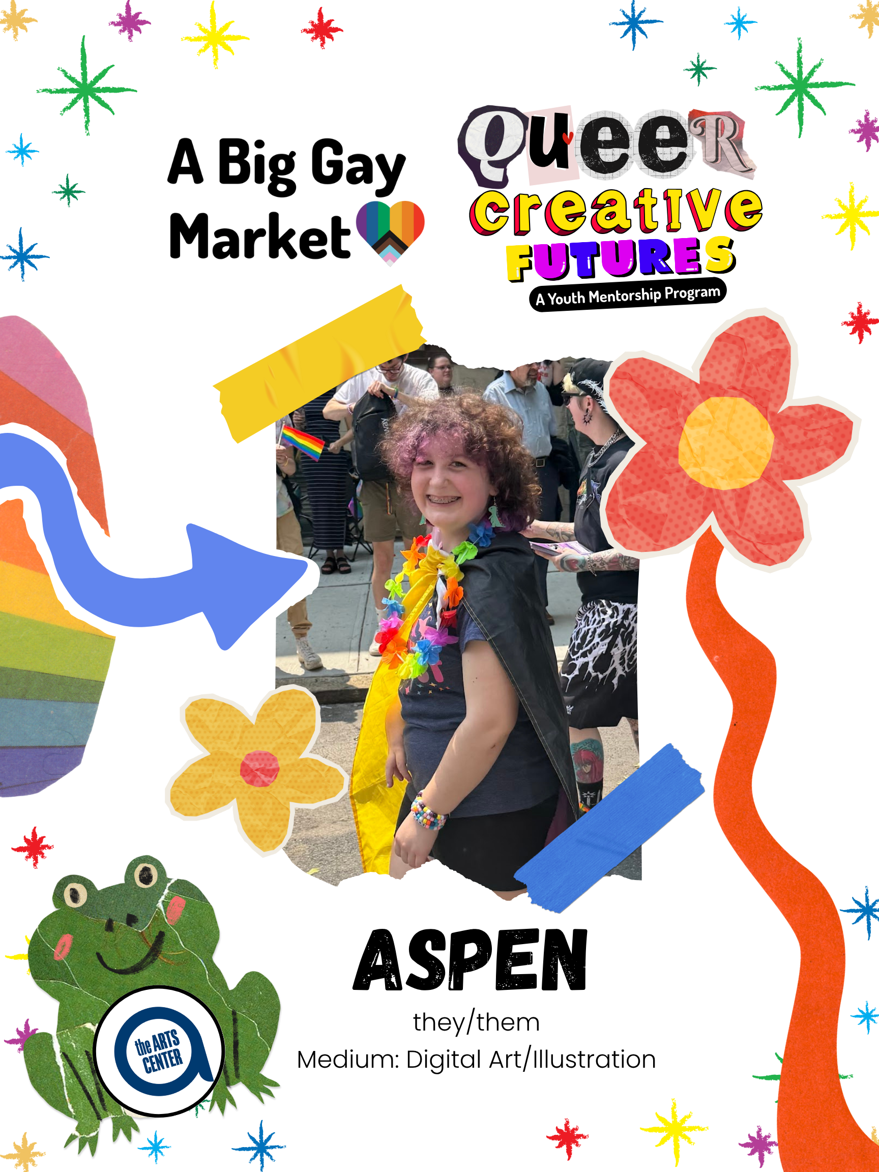 Aspen / They / Medium: Digital Art/Illustration