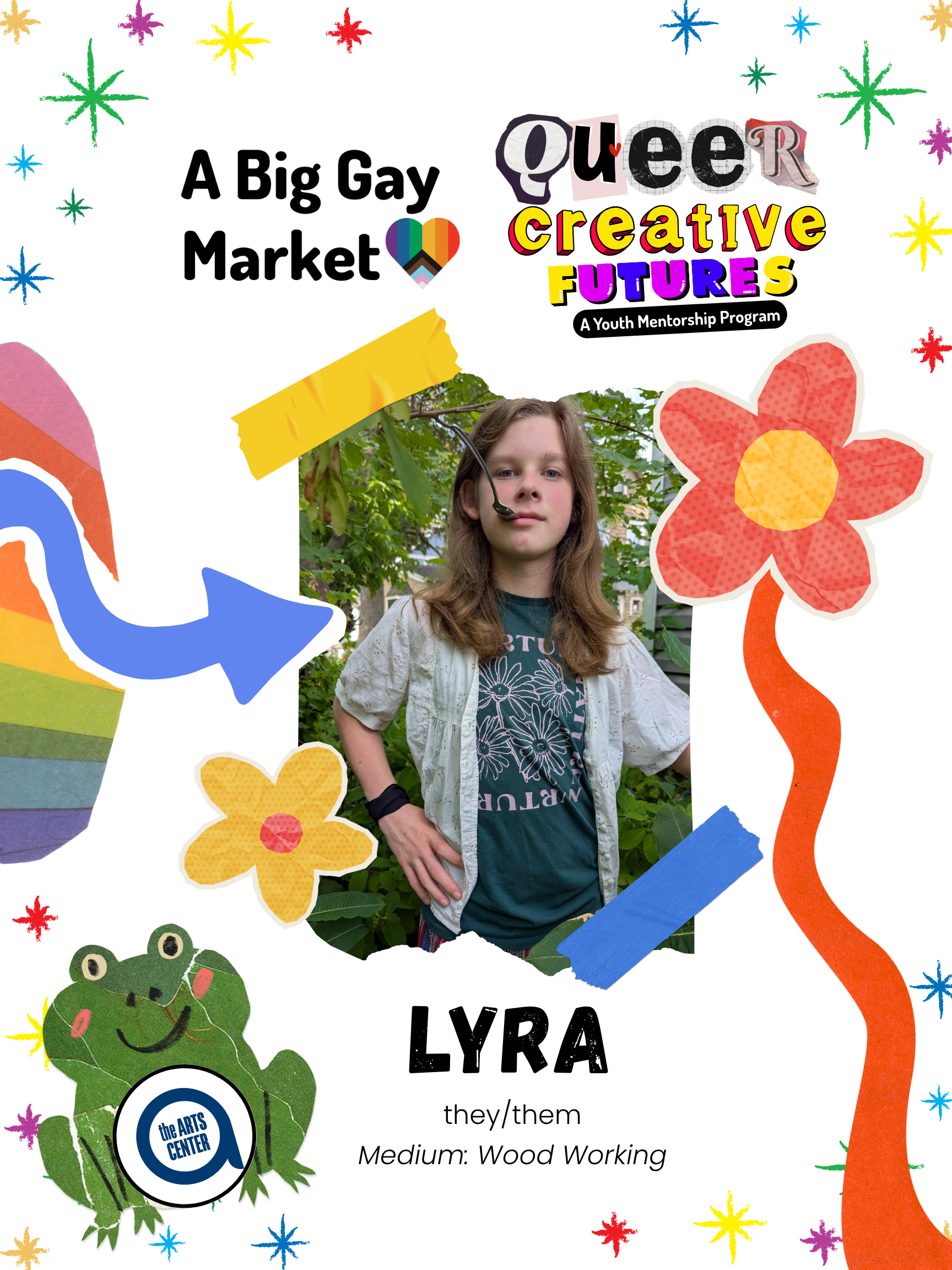 Lyra / They / Medium: Wood Working