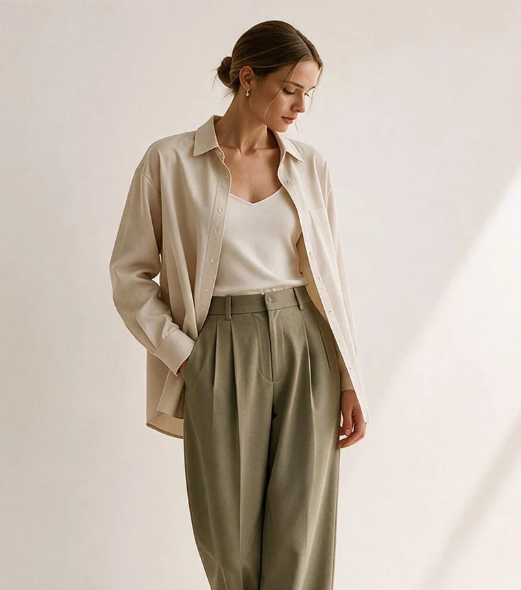 Keeper visual identity for a refined sustainable fashion brand